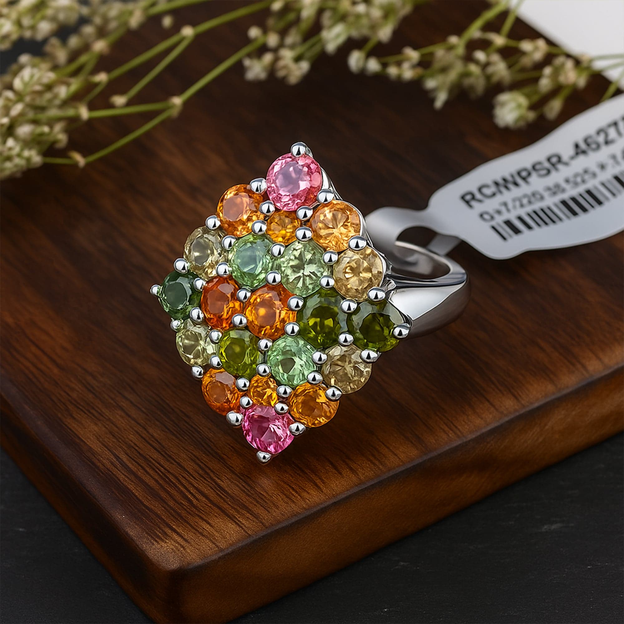 Rainbow Luxe Tourmaline Ring