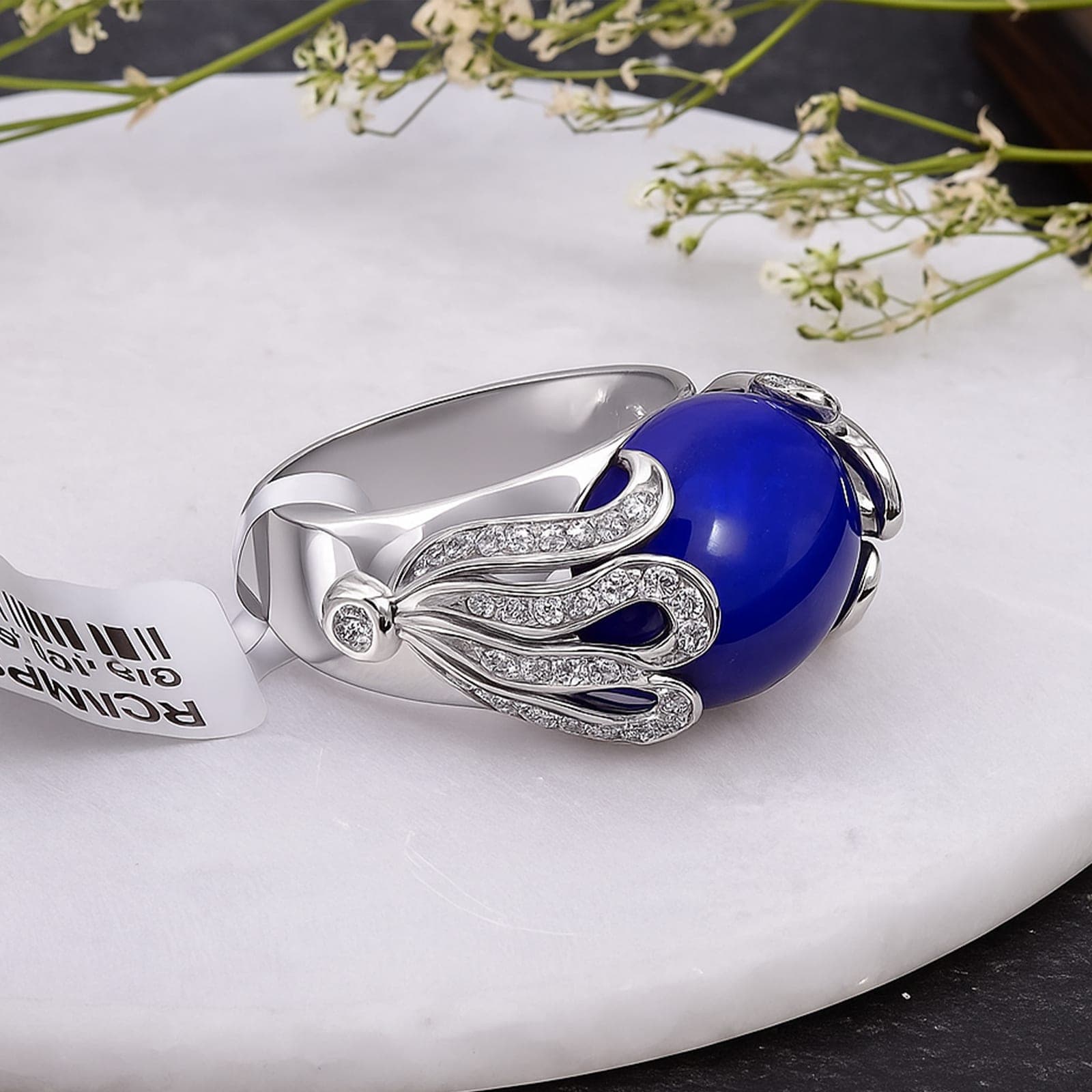 Midnight Majesty Lapis Ring alternate view