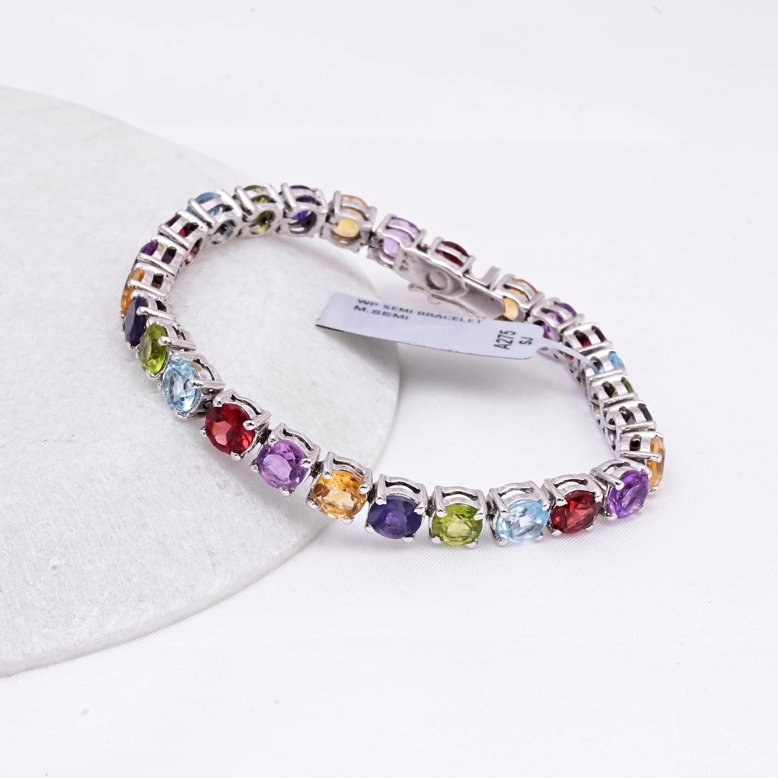 Colorful Gem Bracelet alternate view