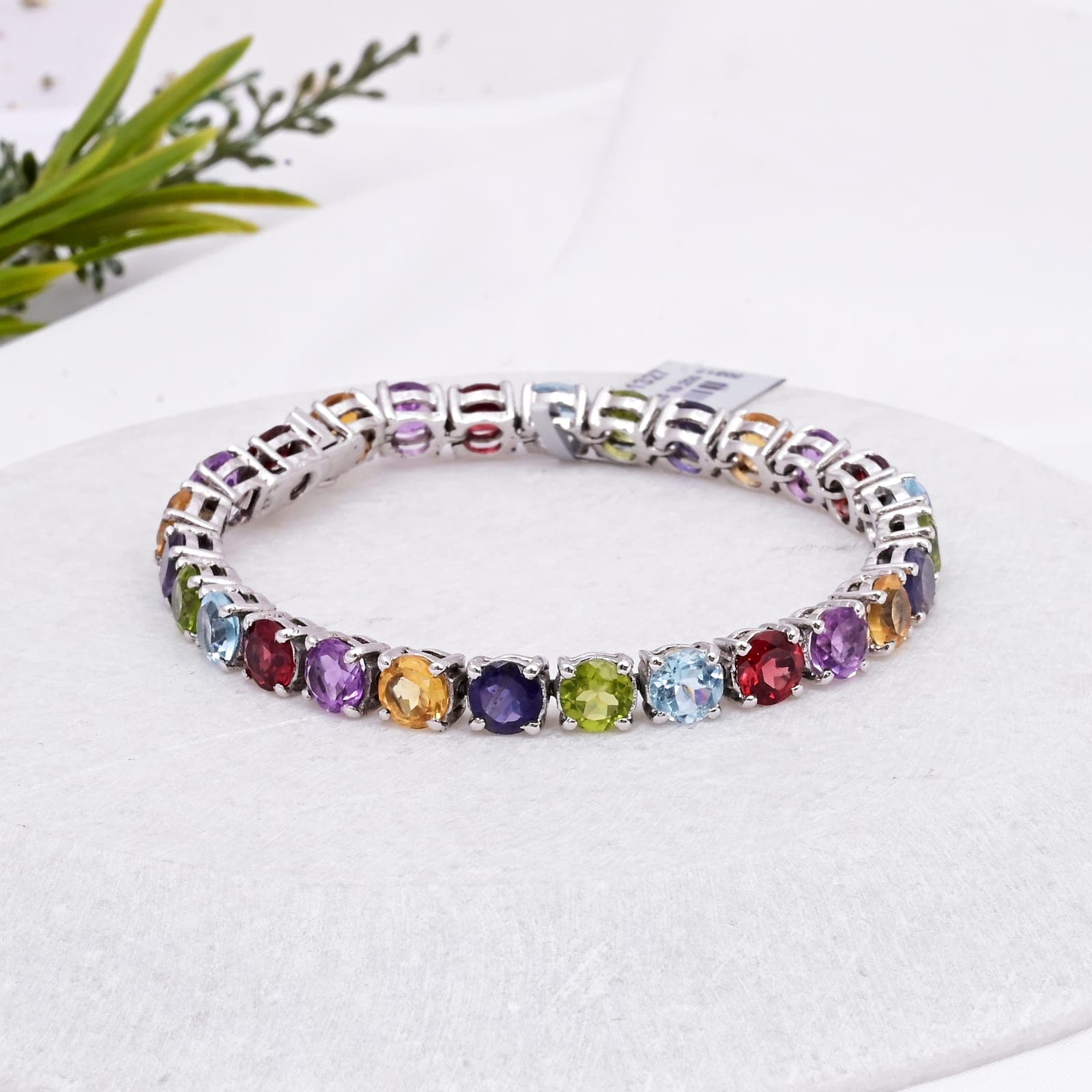 Colorful Gem Bracelet