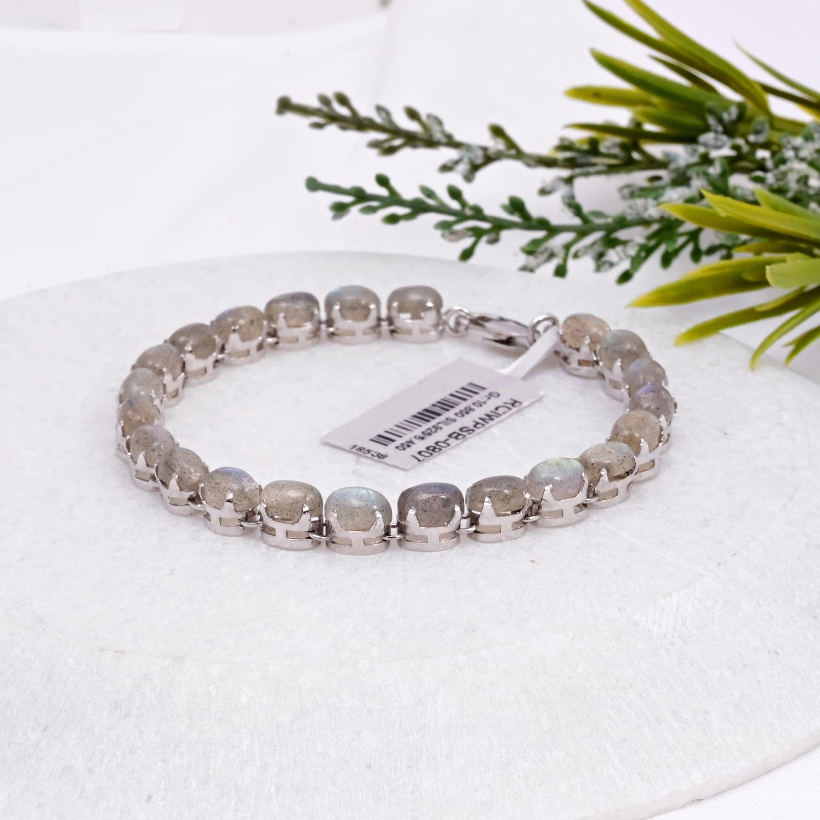 Oval Moonstone Bracelet