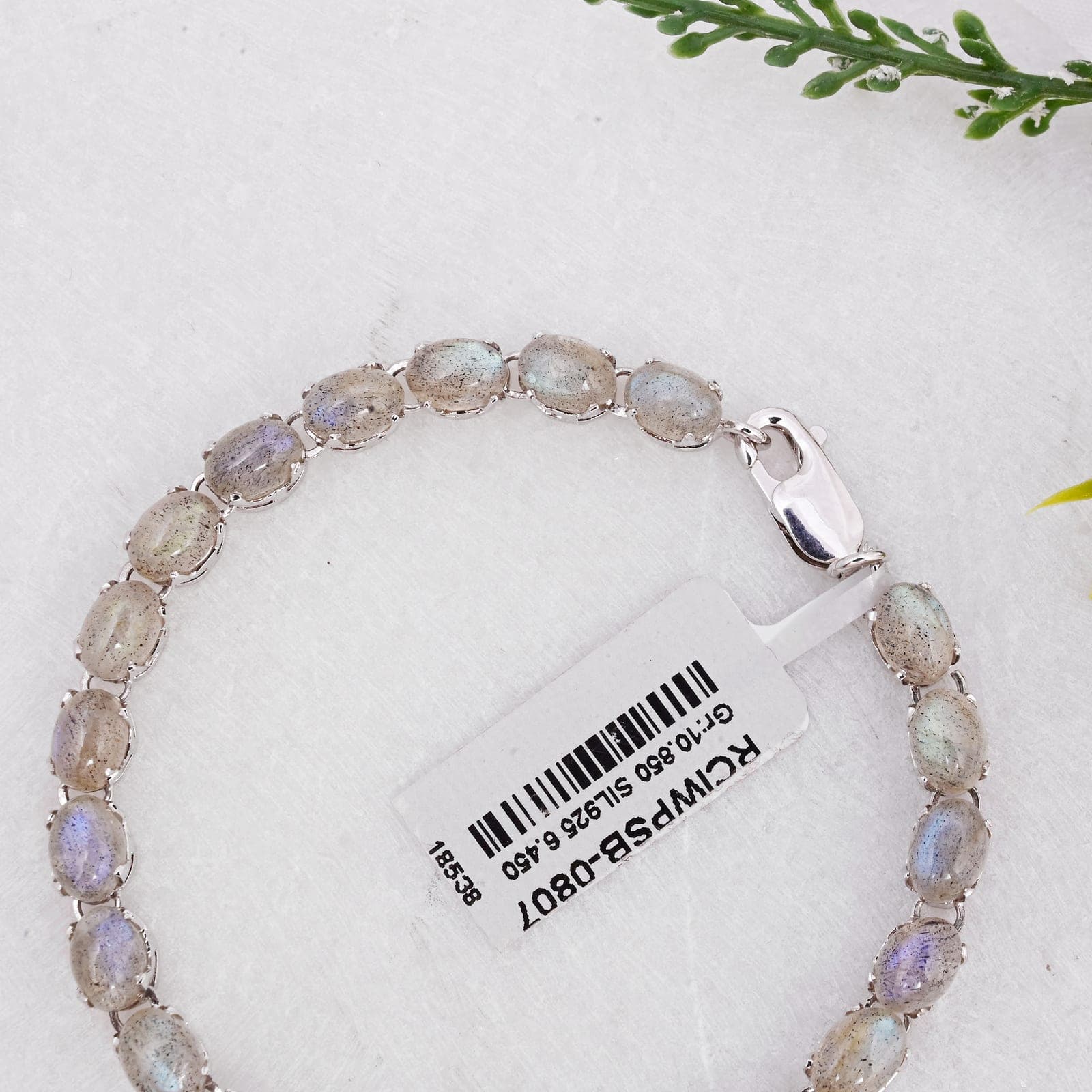 Oval Moonstone Bracelet