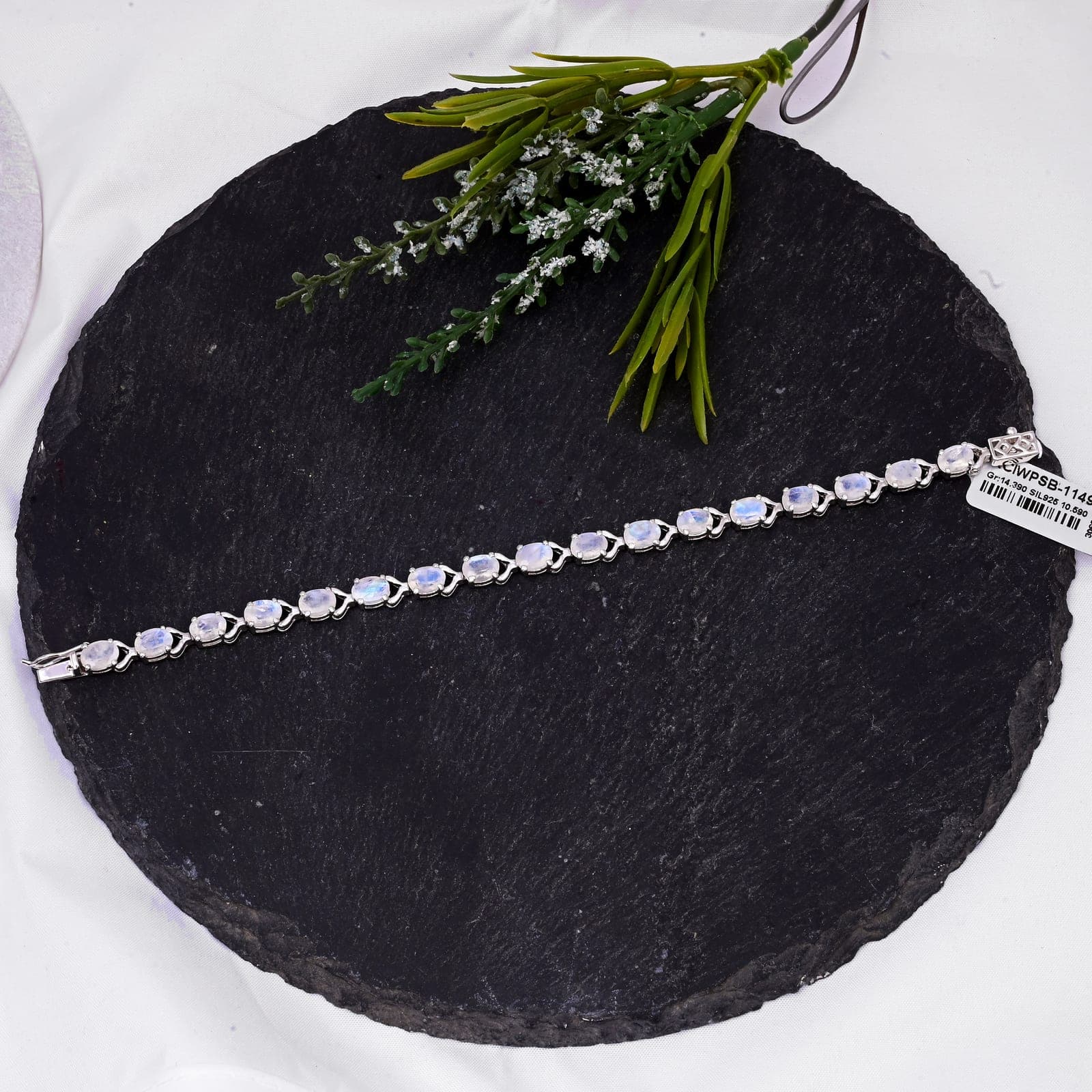 Celestial Glow Moonstone Bracelet