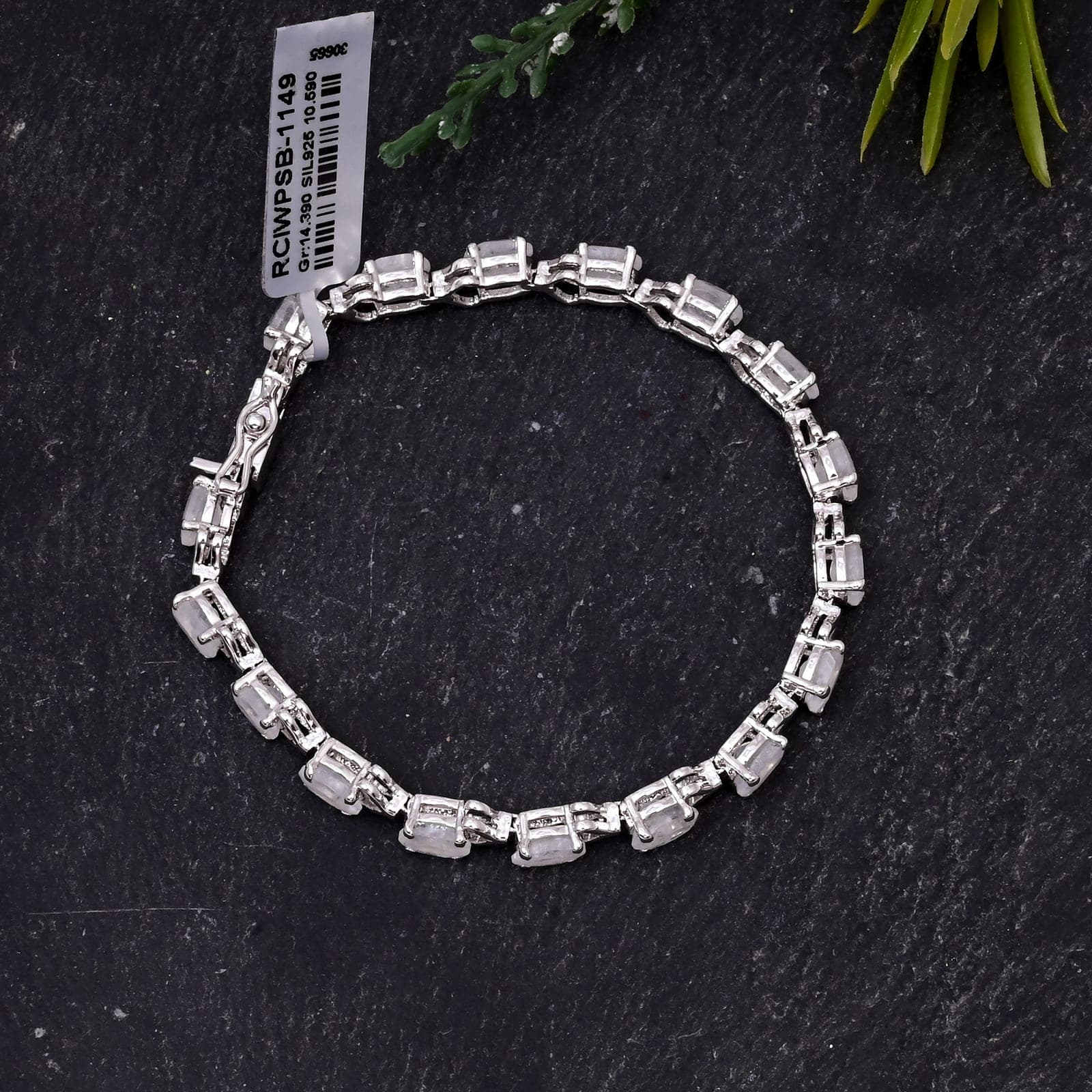 Celestial Glow Moonstone Bracelet