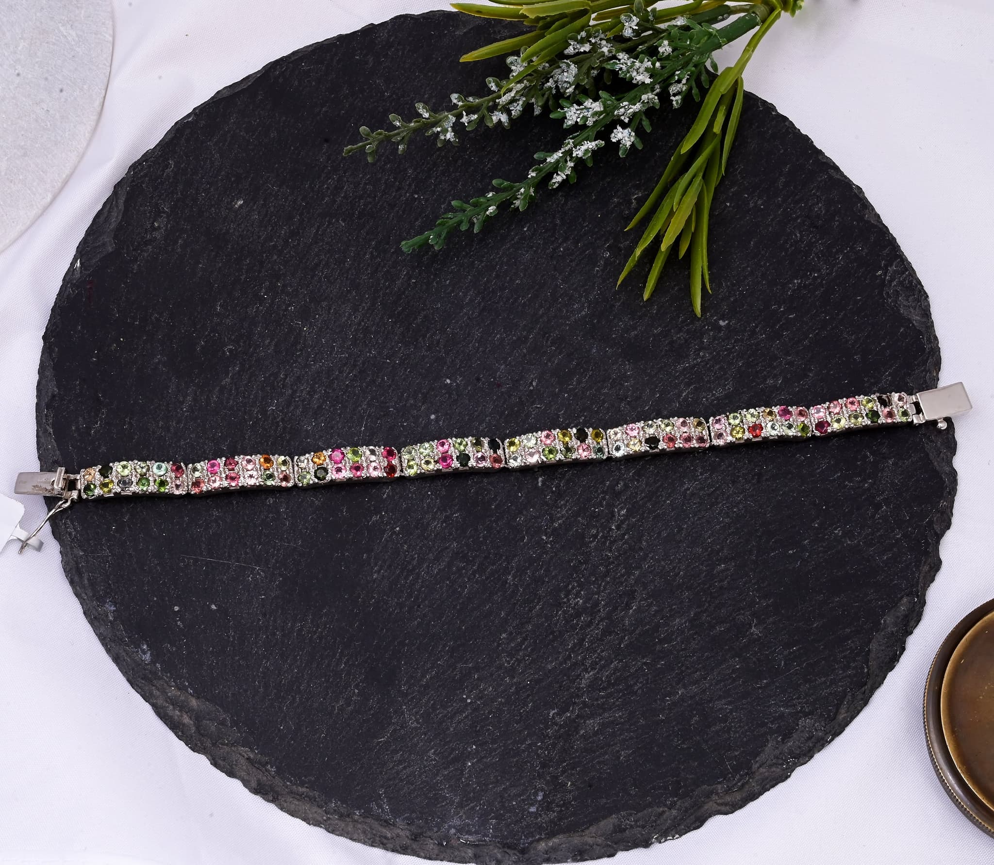Rainbow Luxe Multi Tourmaline Bracelet