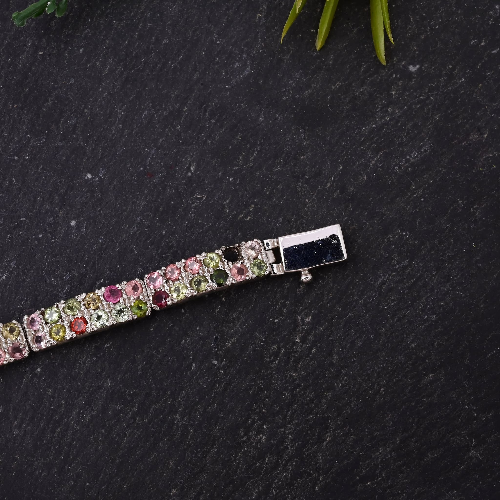 Rainbow Luxe Multi Tourmaline Bracelet alternate view