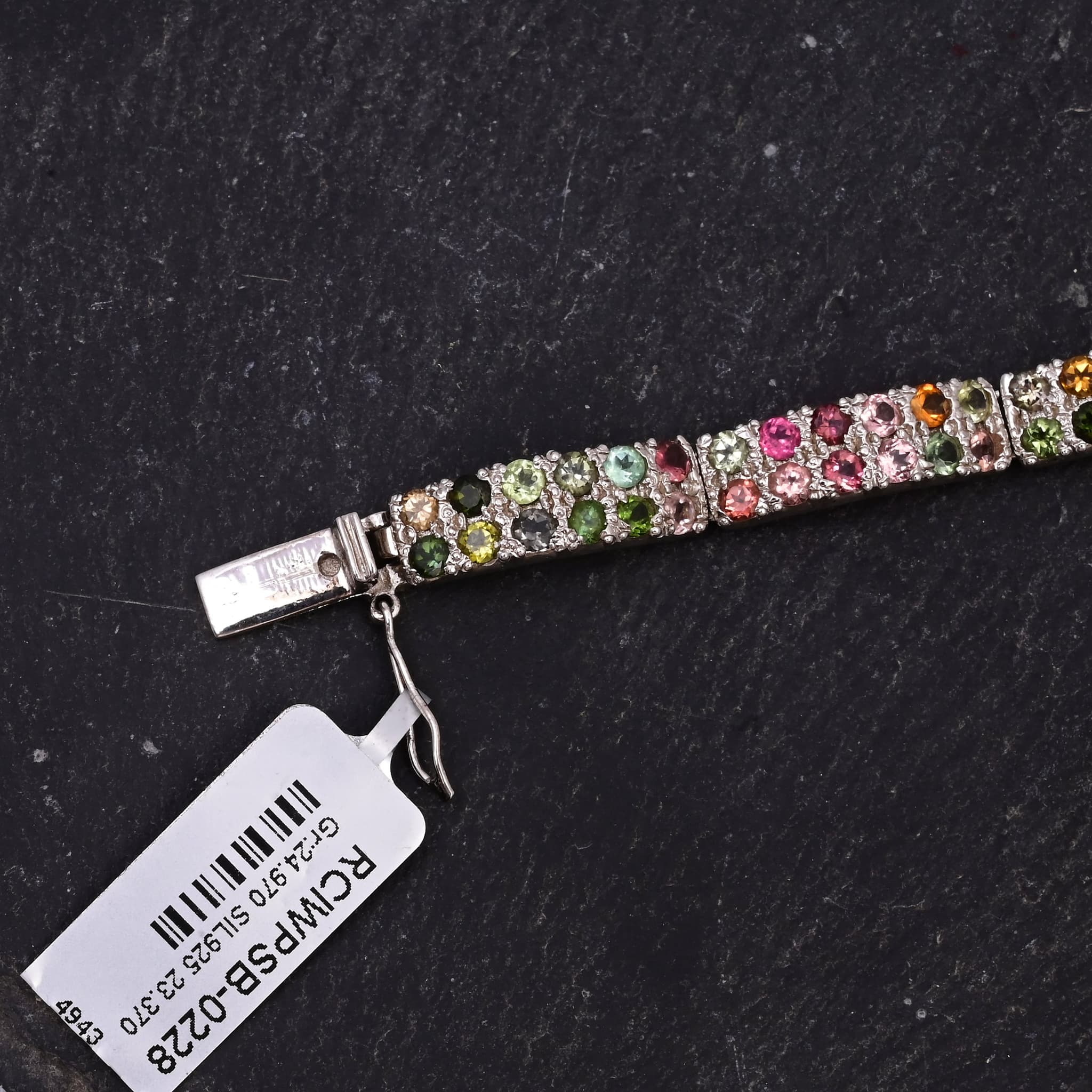 Rainbow Luxe Multi Tourmaline Bracelet