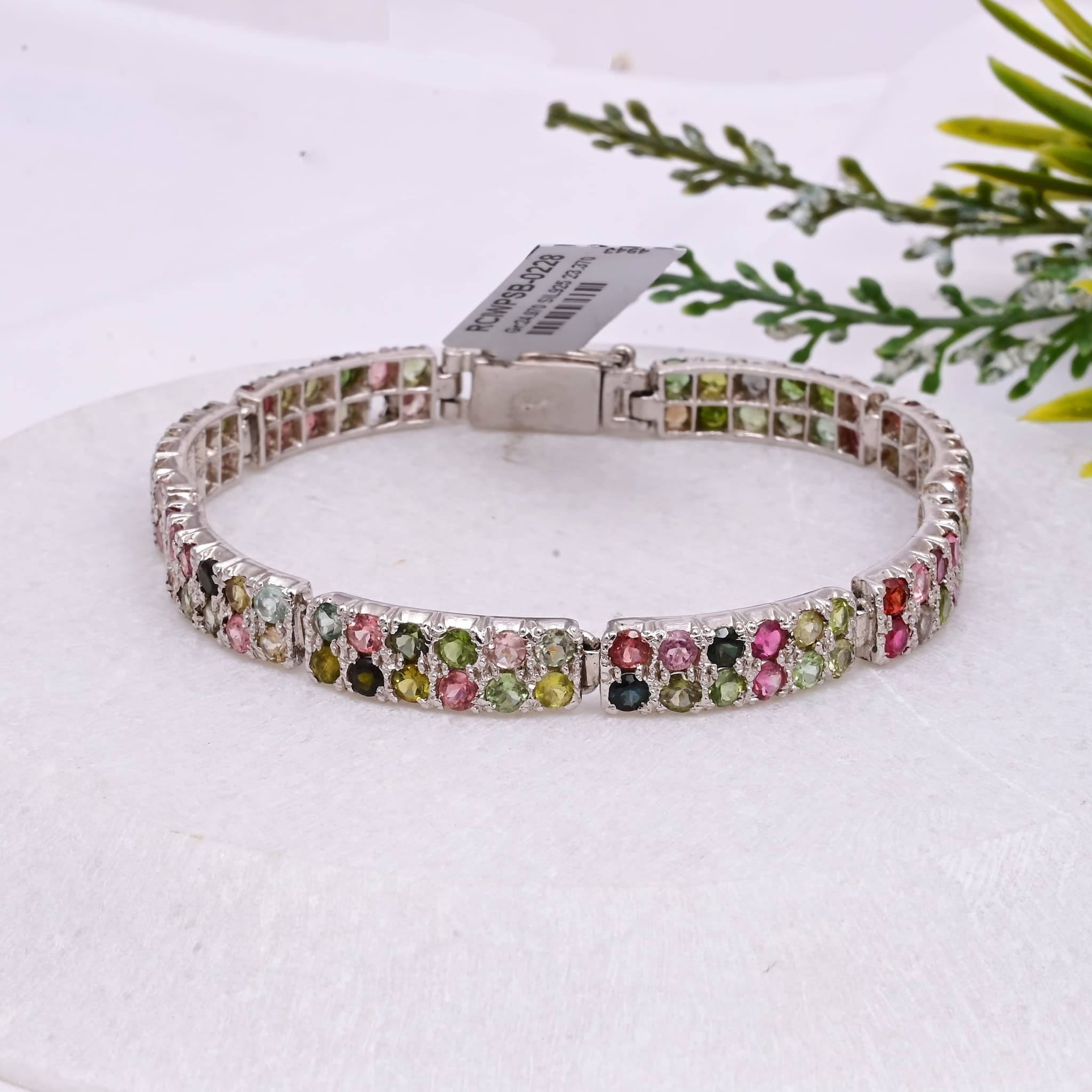 Rainbow Luxe Multi Tourmaline Bracelet