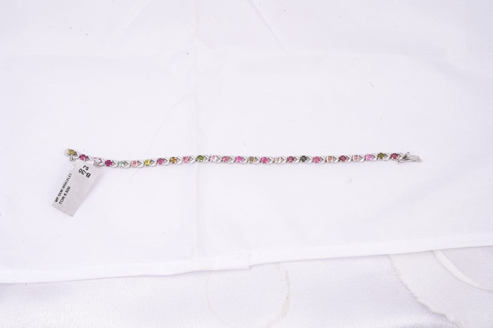 Aurora Grace Tourmaline Tennis Bracelet