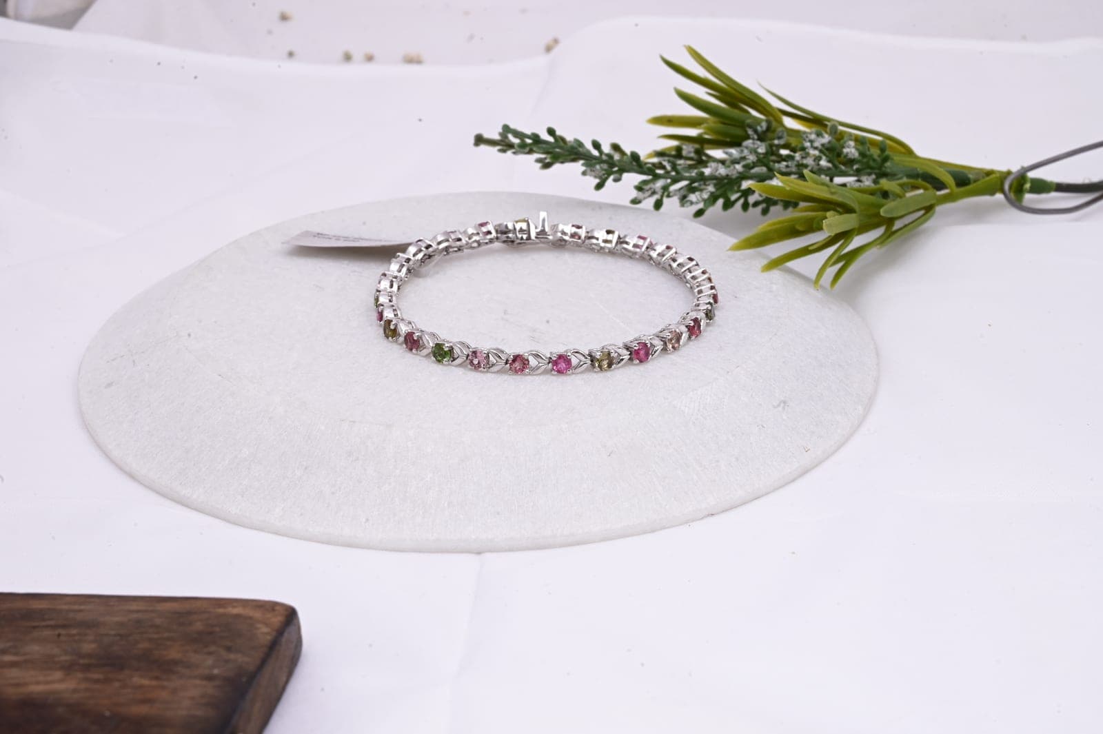 Aurora Grace Tourmaline Tennis Bracelet