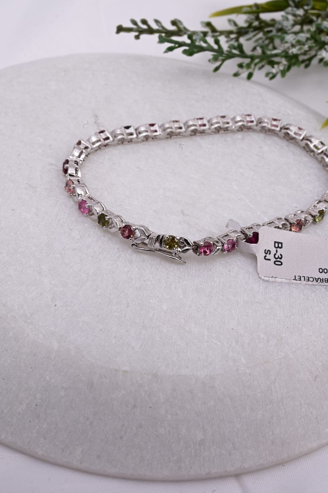 Aurora Grace Tourmaline Tennis Bracelet