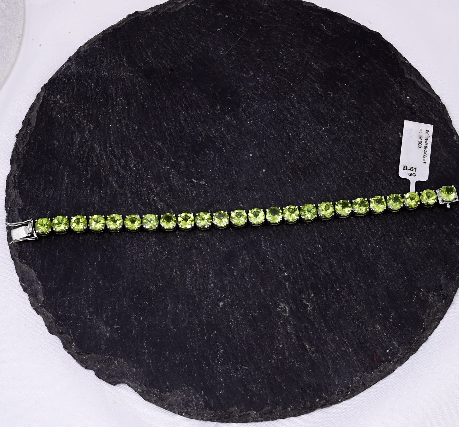 Radiance Peridot Tennis Bracelet