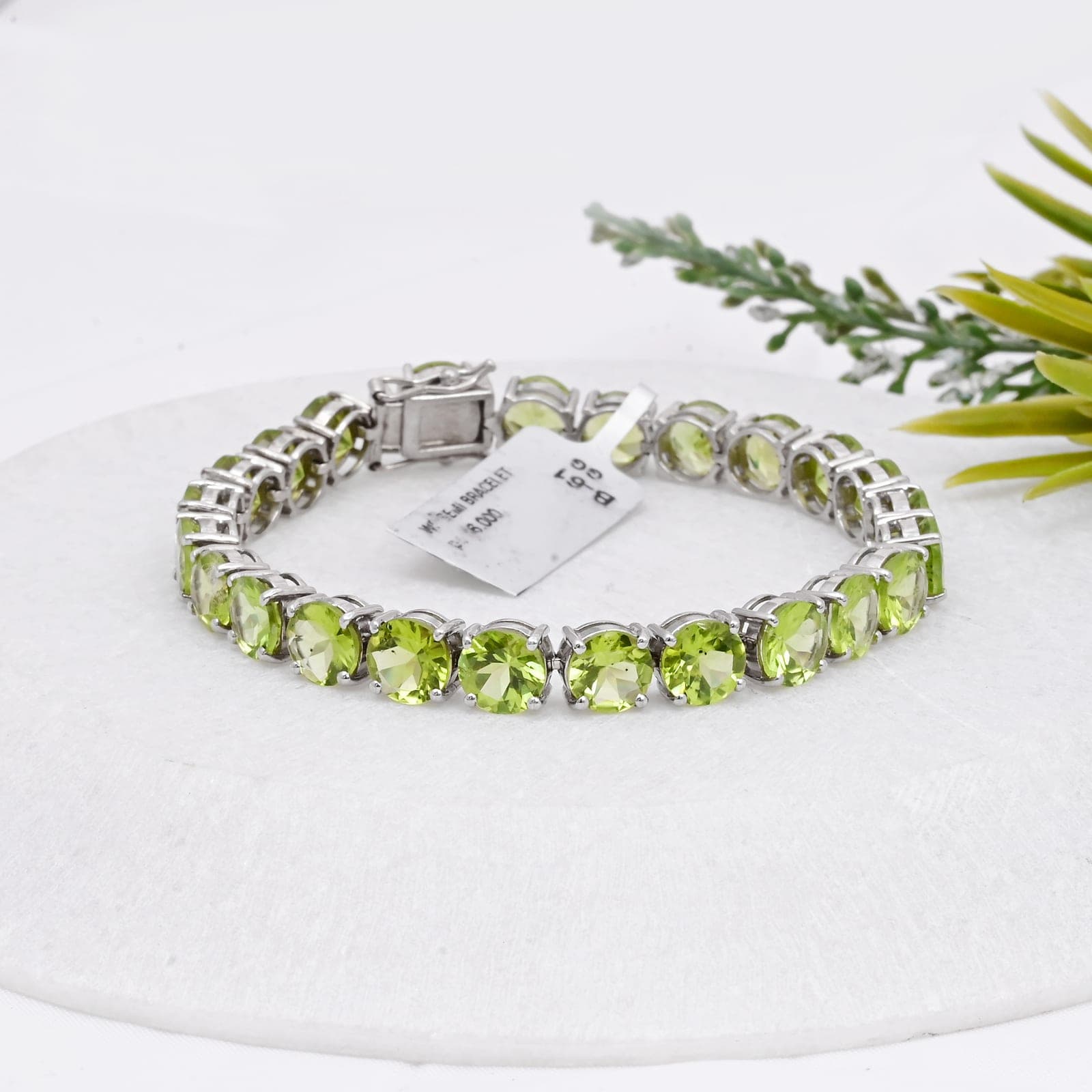 Radiance Peridot Tennis Bracelet