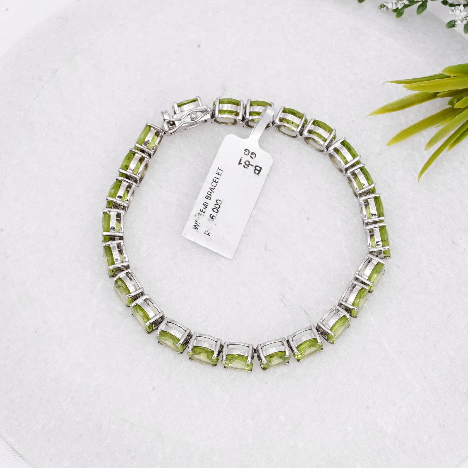Radiance Peridot Tennis Bracelet