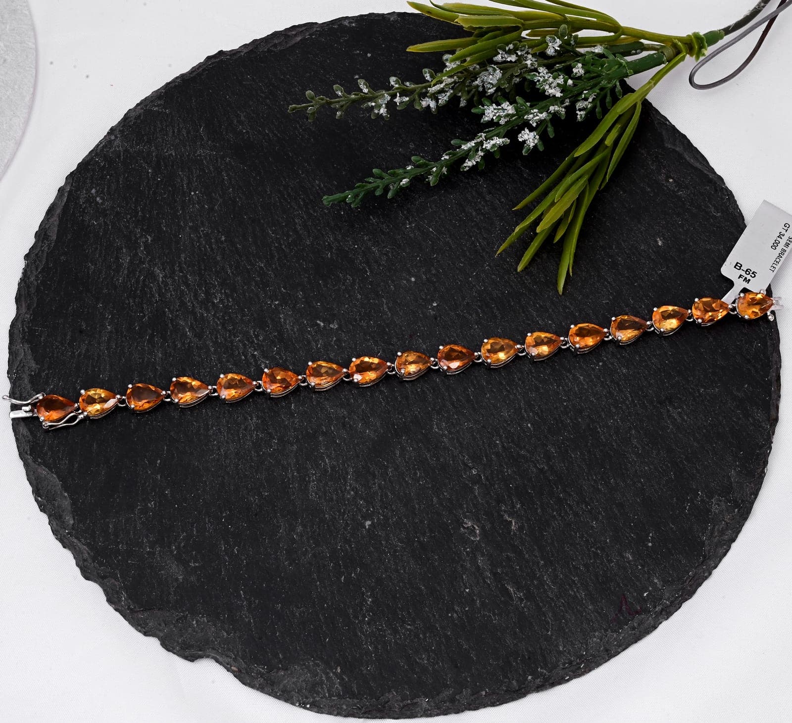 Honey Light Topaz Bracelet
