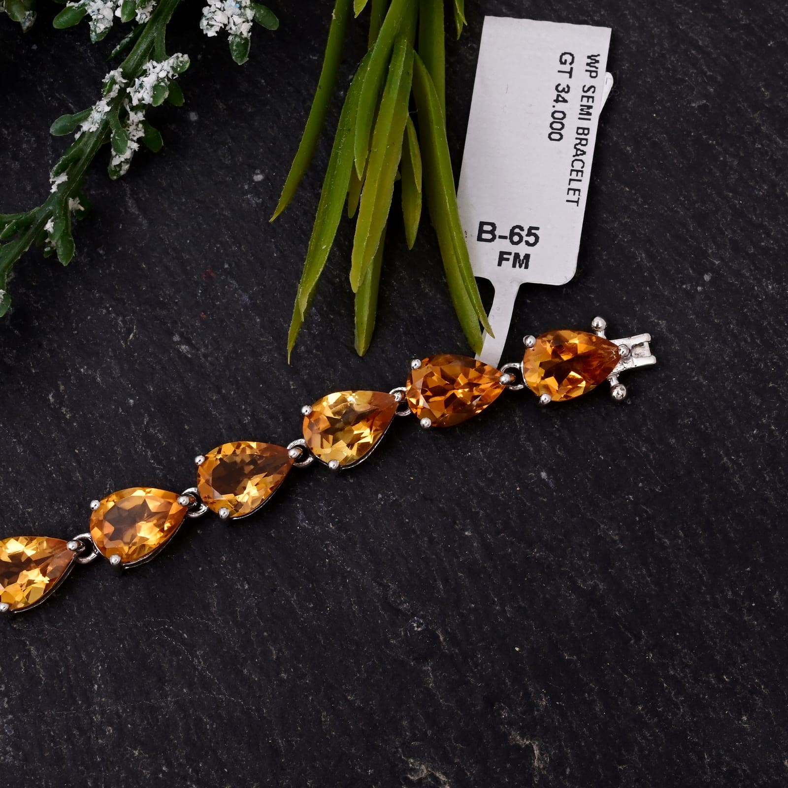 Honey Light Topaz Bracelet