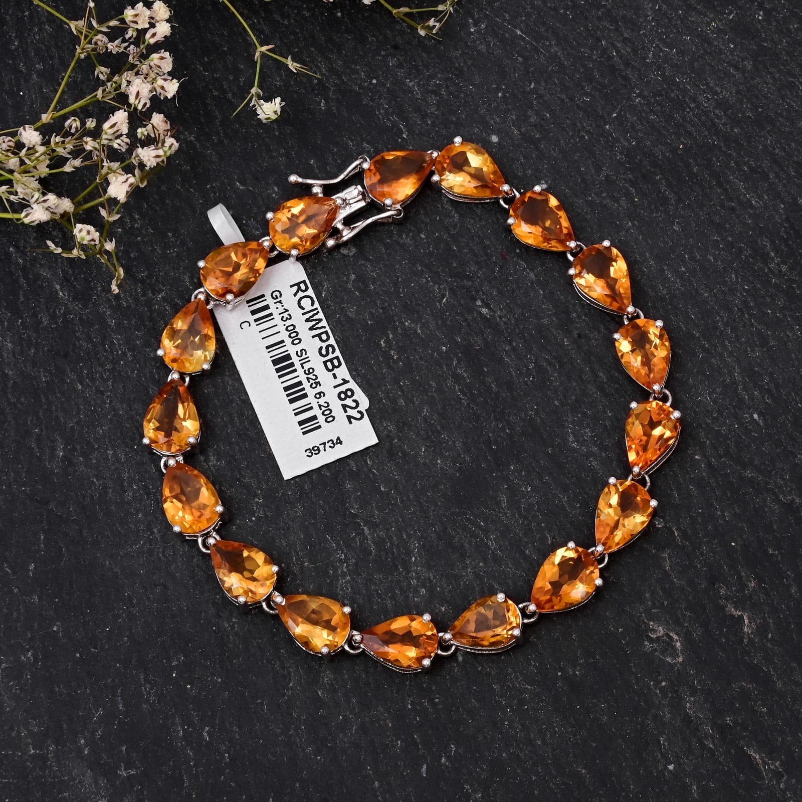 Honey Light Topaz Bracelet