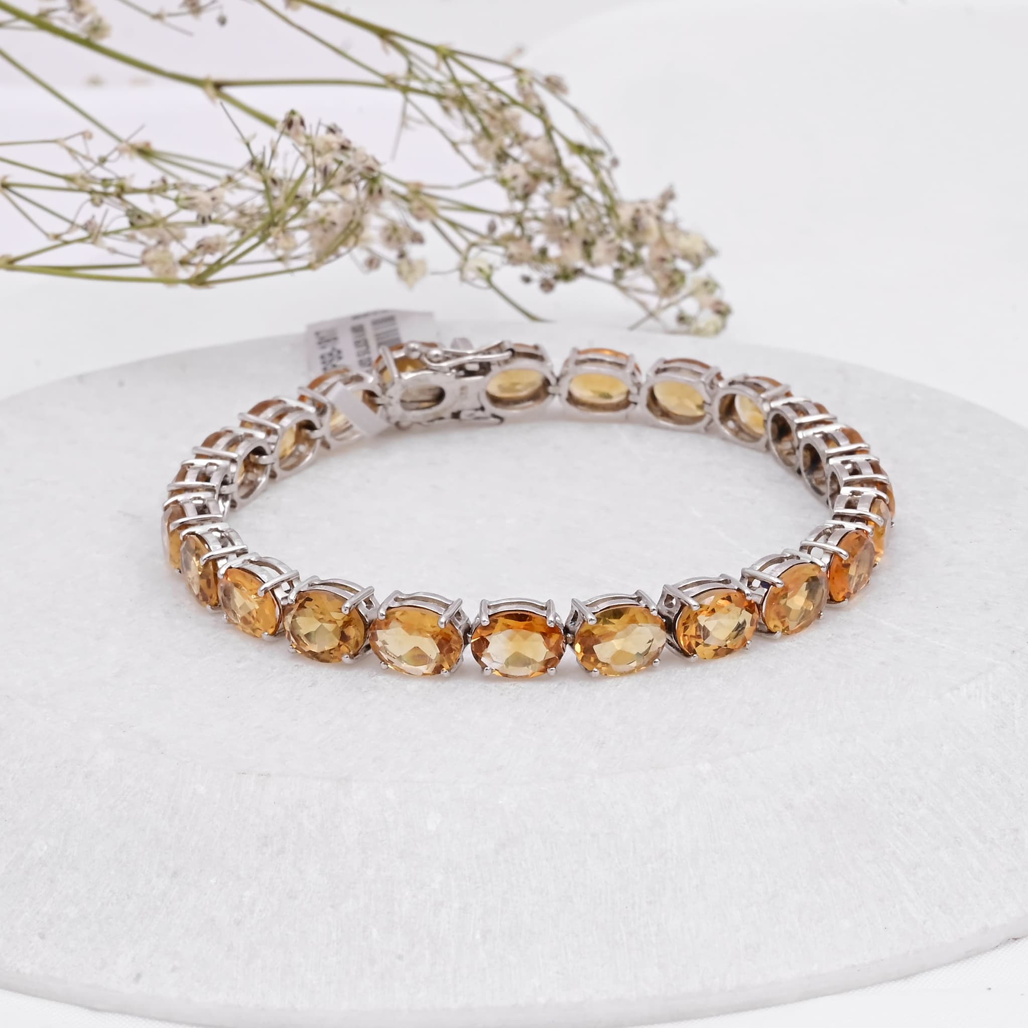 Golden Radiance Topaz Bracelet