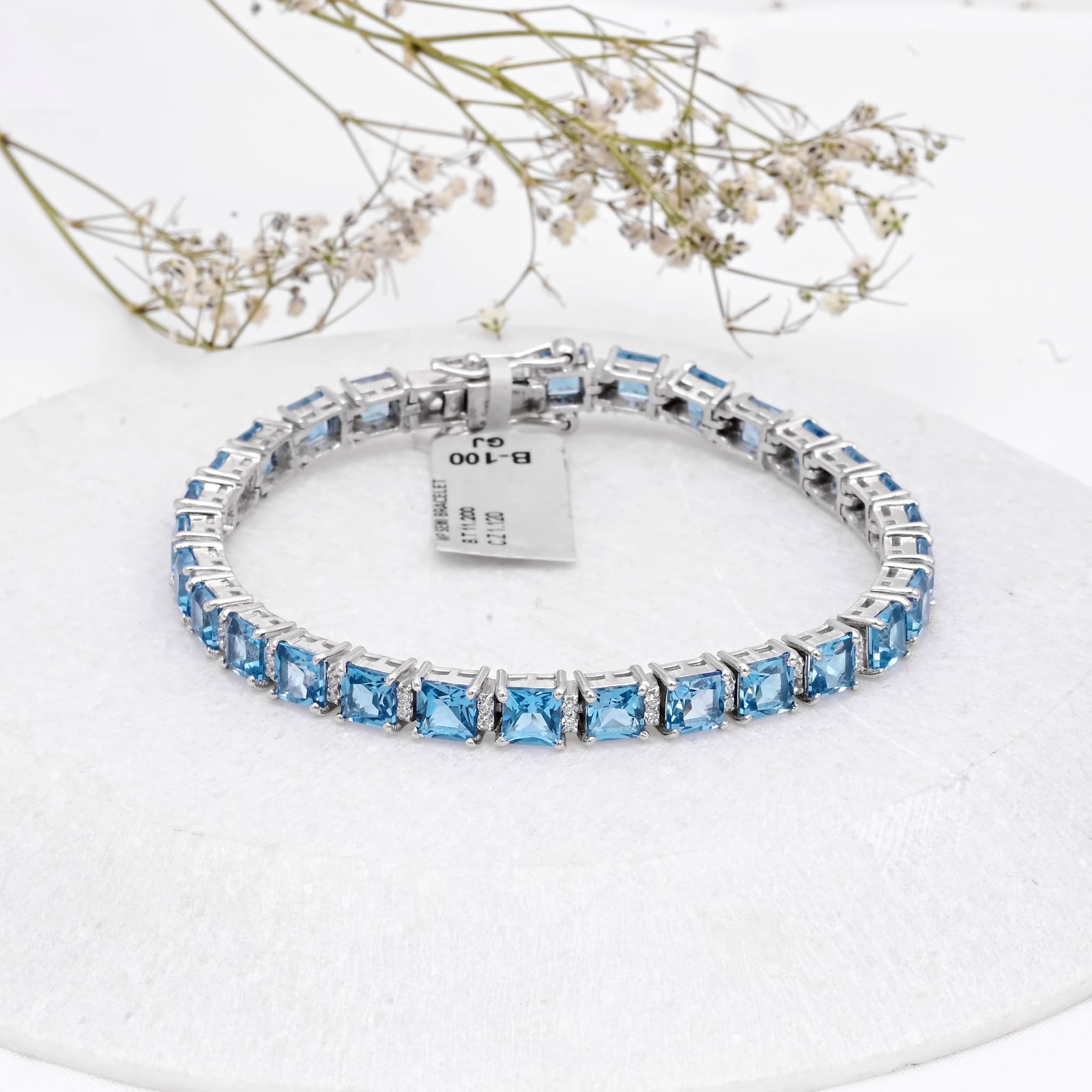 Azure Princess Topaz Bracelet alternate view