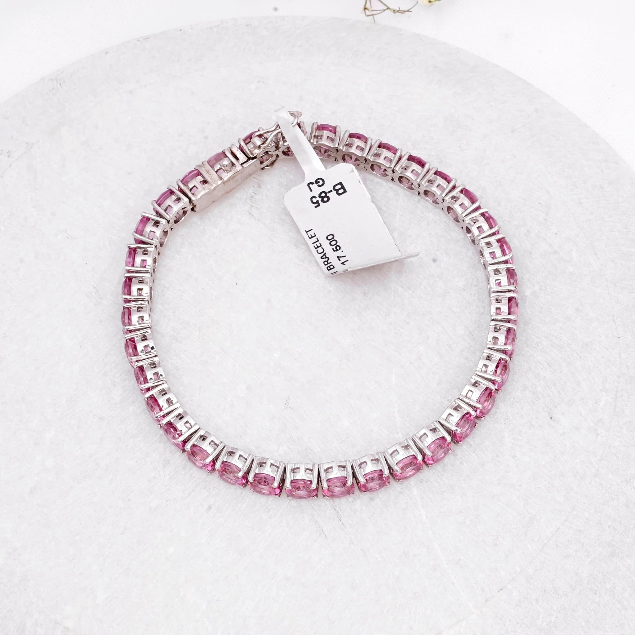 Blush Royale Tourmaline Bracelet