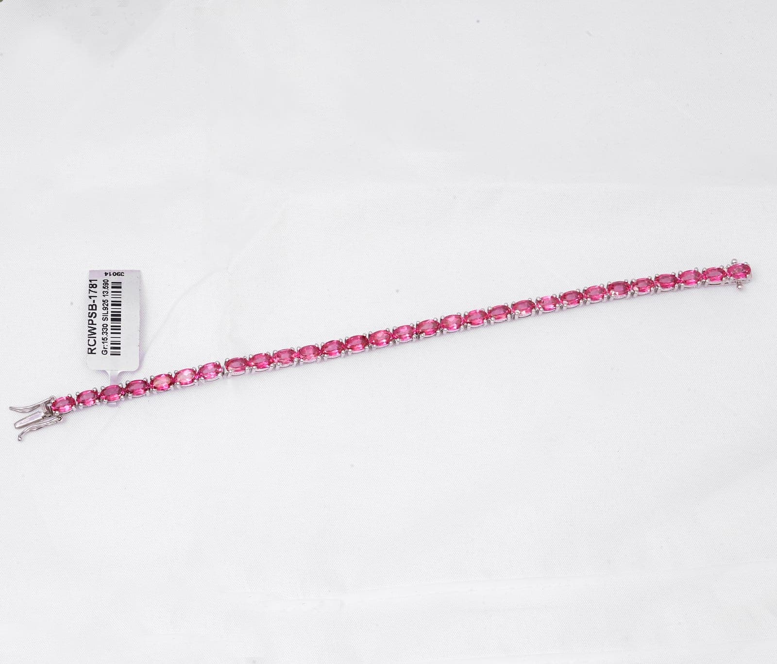 Rosé Elegance Tourmaline Bracelet
