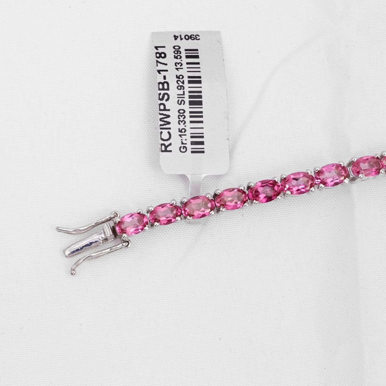 Rosé Elegance Tourmaline Bracelet alternate view