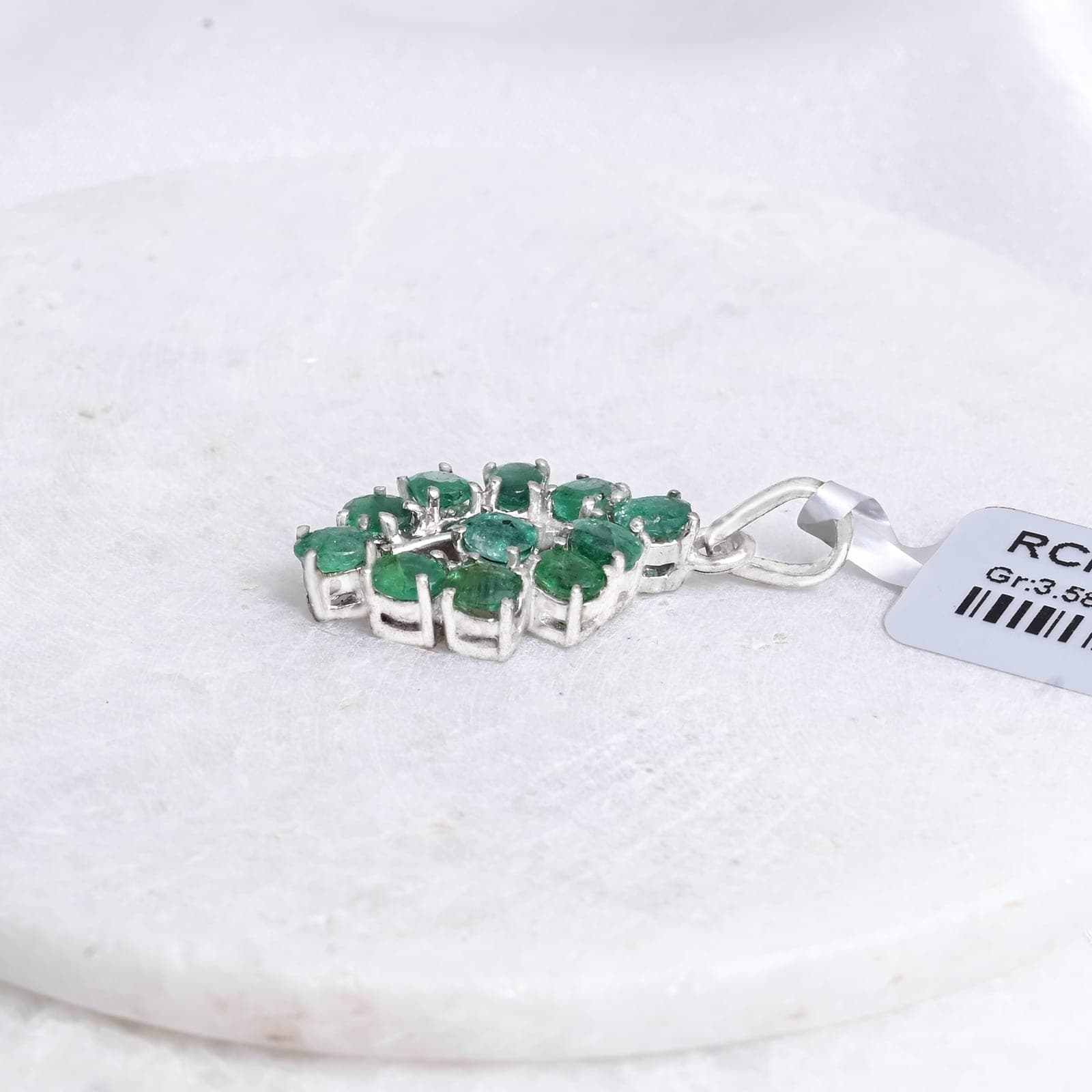 Forest Grace Emerald Pendant