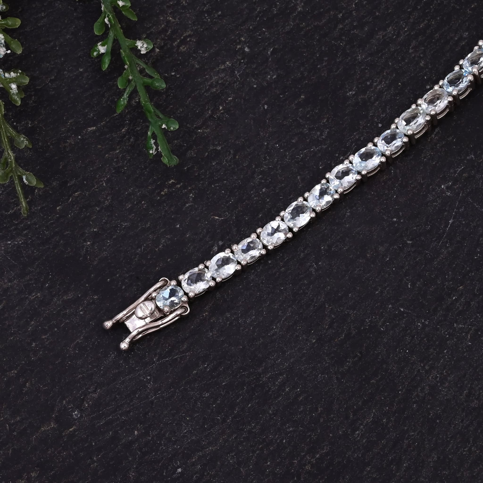 Ocean Line Aquamarine Elegance Bracelet alternate view