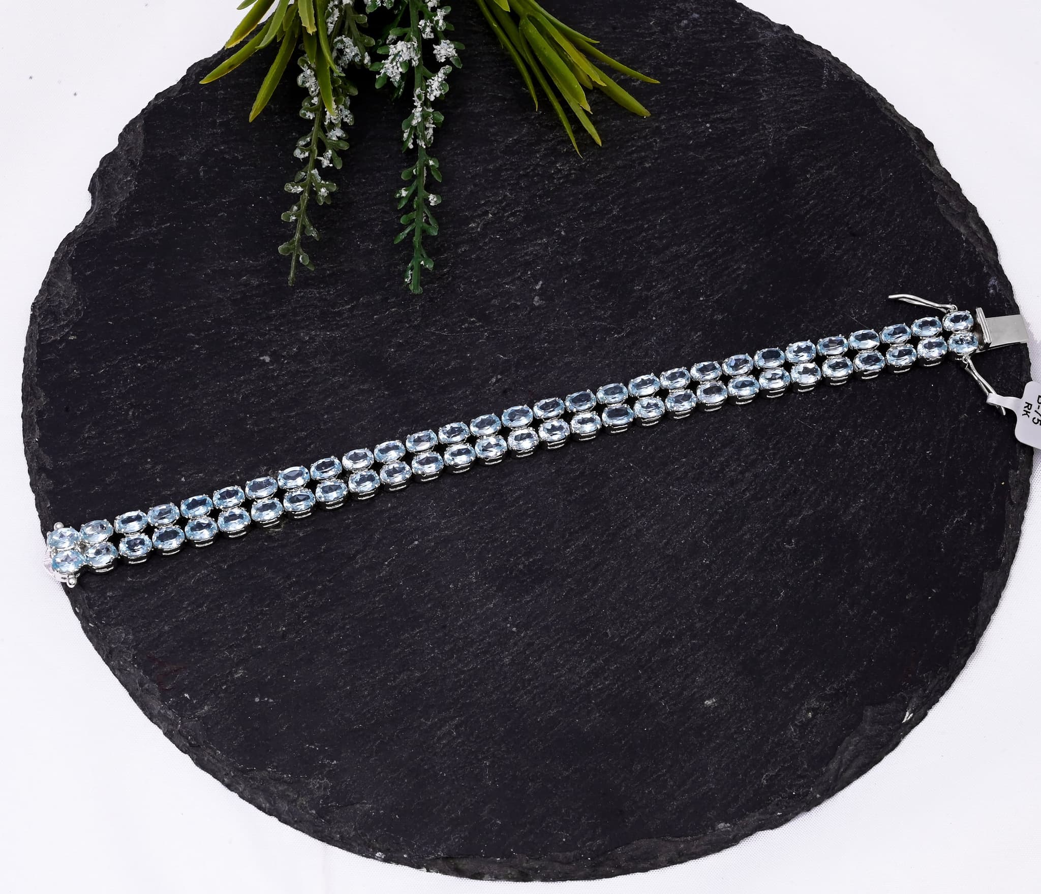 Arctic Glow Aquamarine Luxe Bracelet
