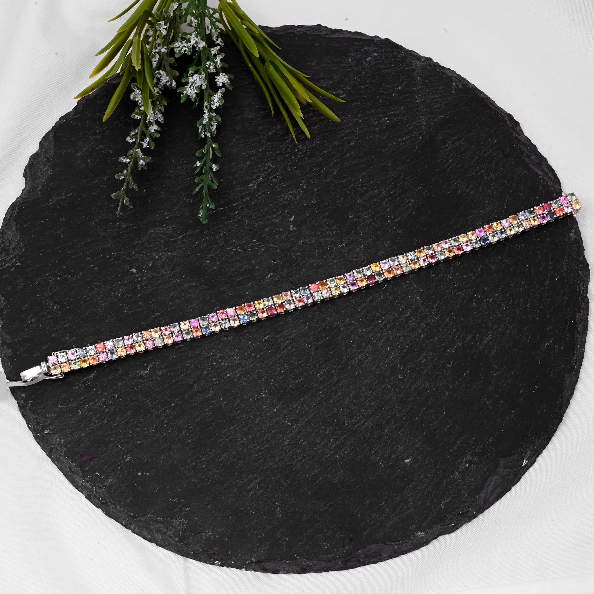 Rainbow Luxe Tourmaline Symphony Bracelet