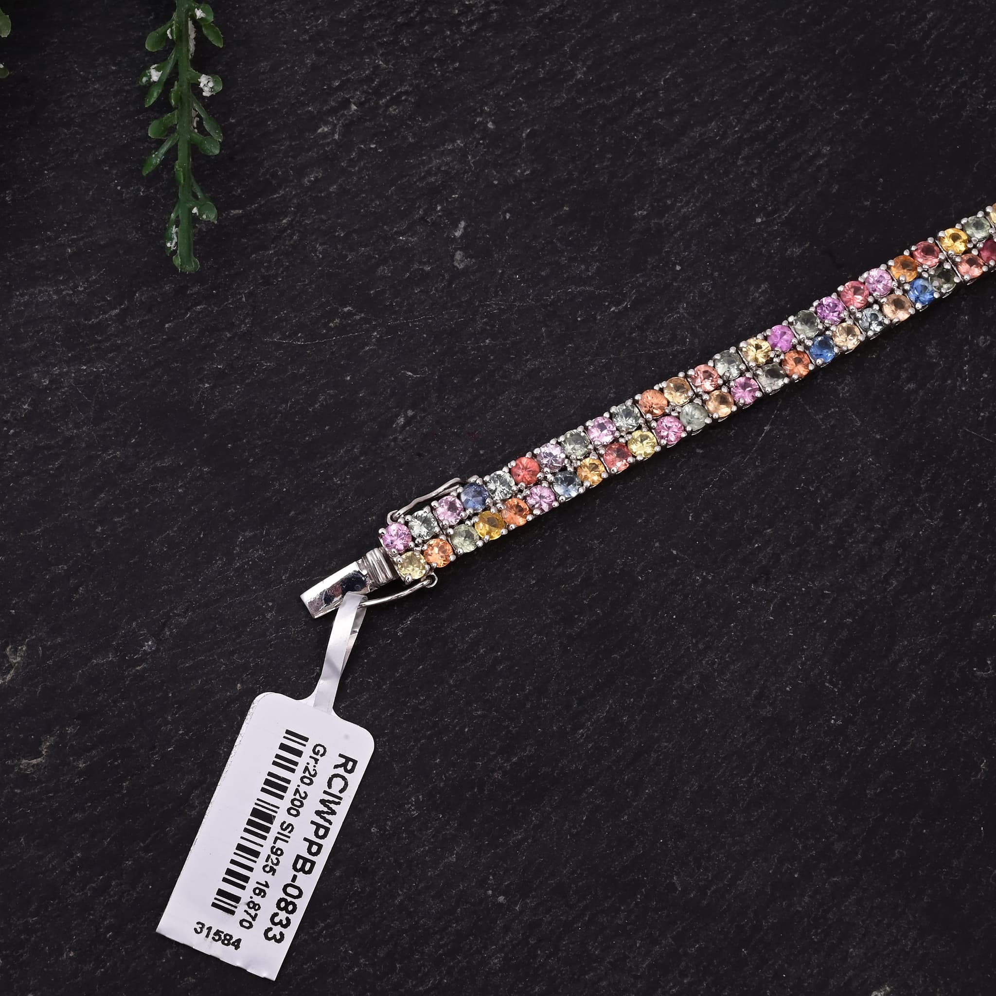 Rainbow Luxe Tourmaline Symphony Bracelet alternate view
