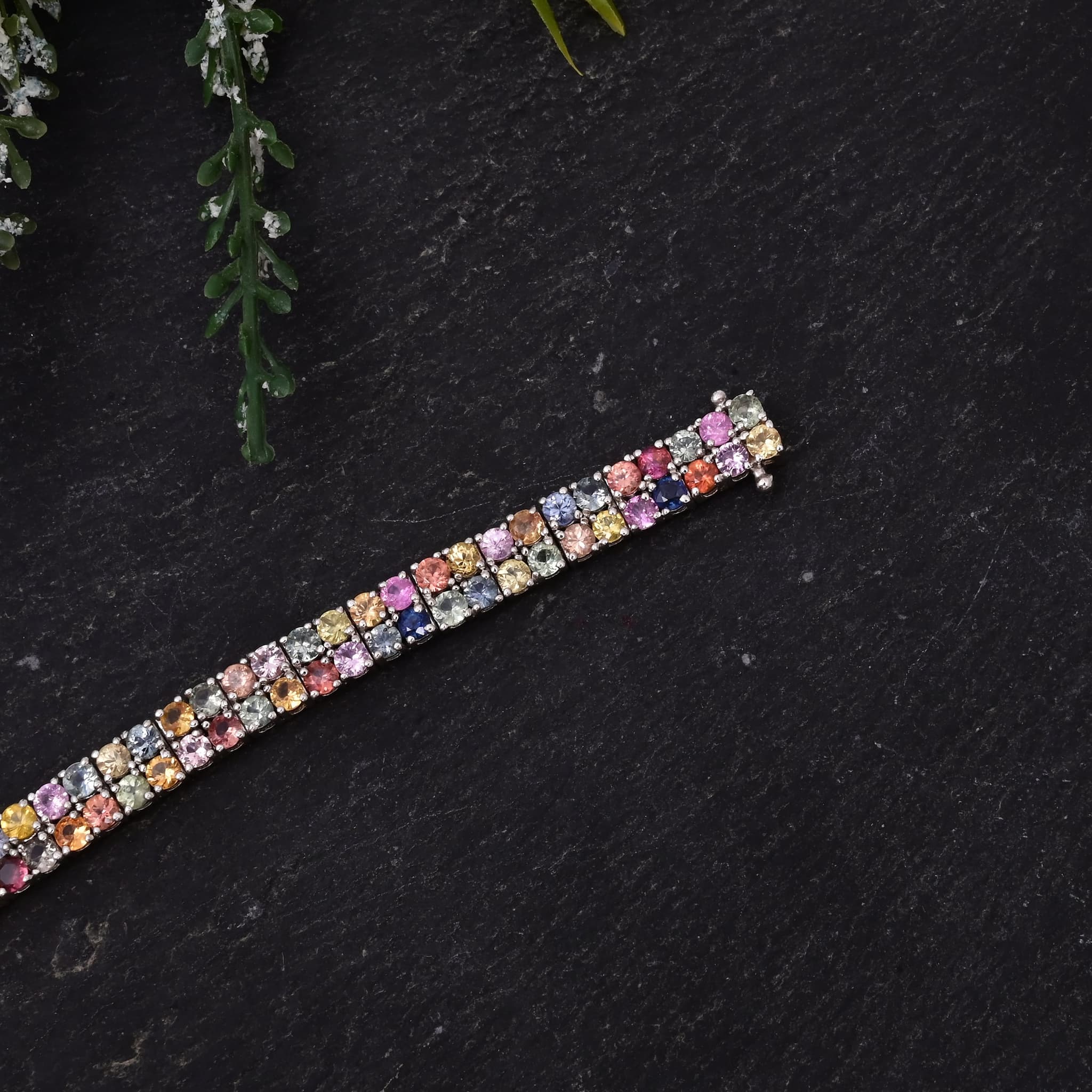 Rainbow Luxe Tourmaline Symphony Bracelet