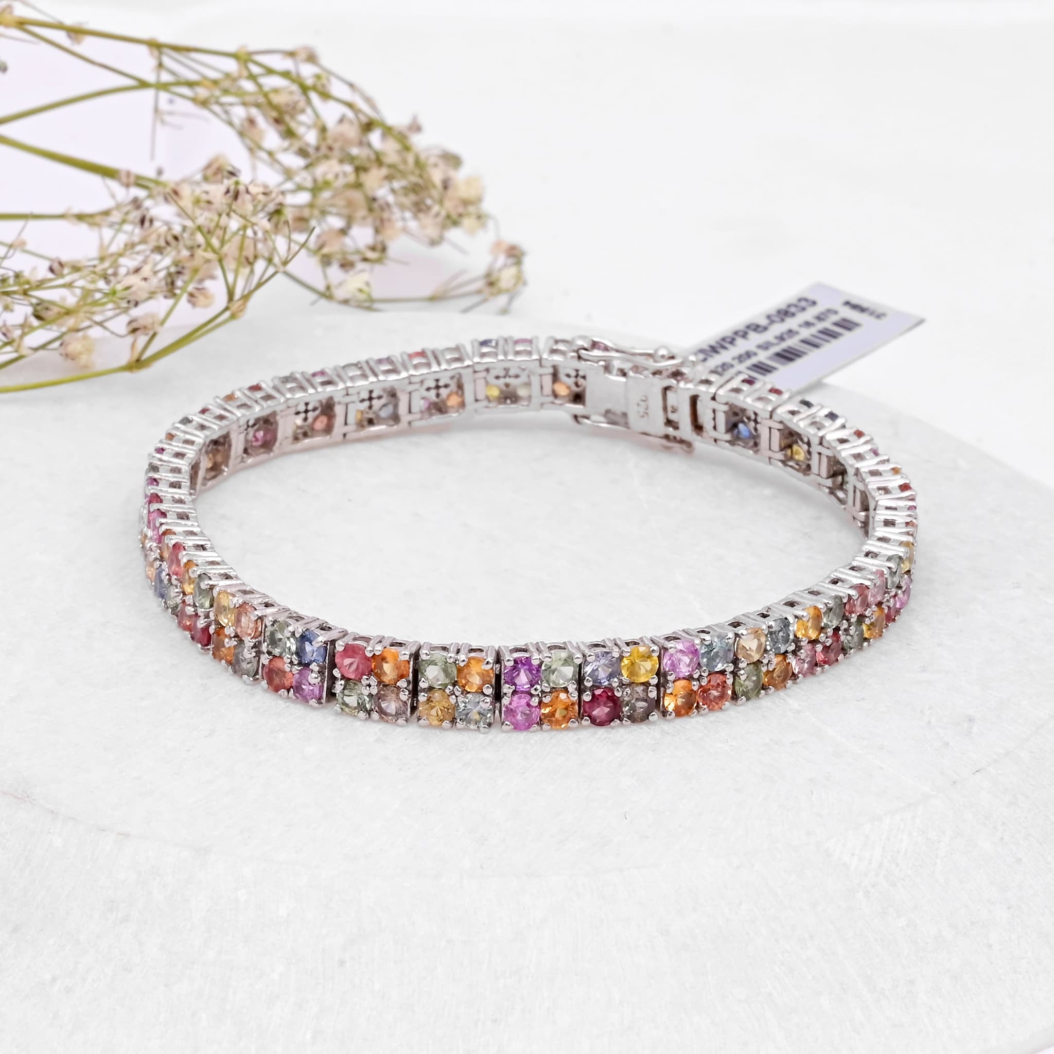 Rainbow Luxe Tourmaline Symphony Bracelet