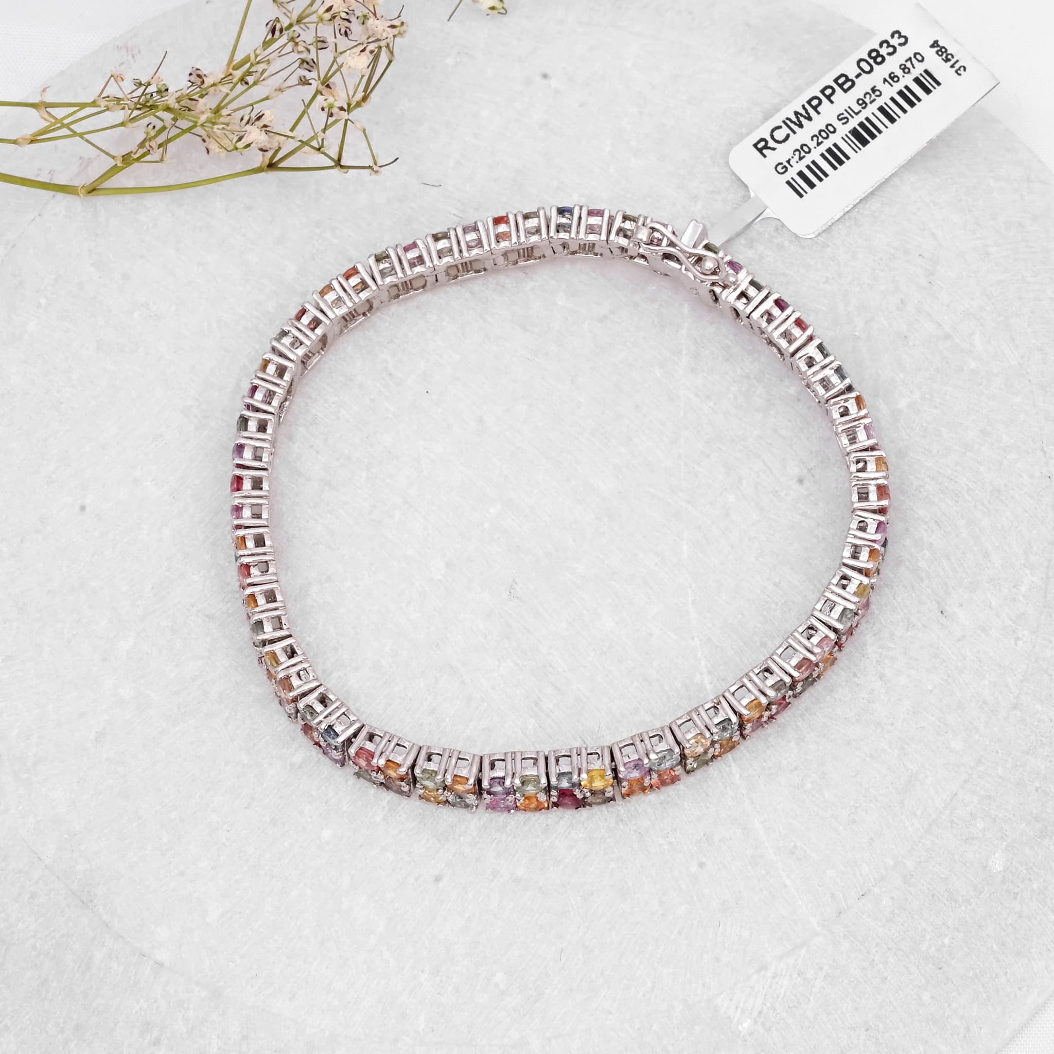 Rainbow Luxe Tourmaline Symphony Bracelet