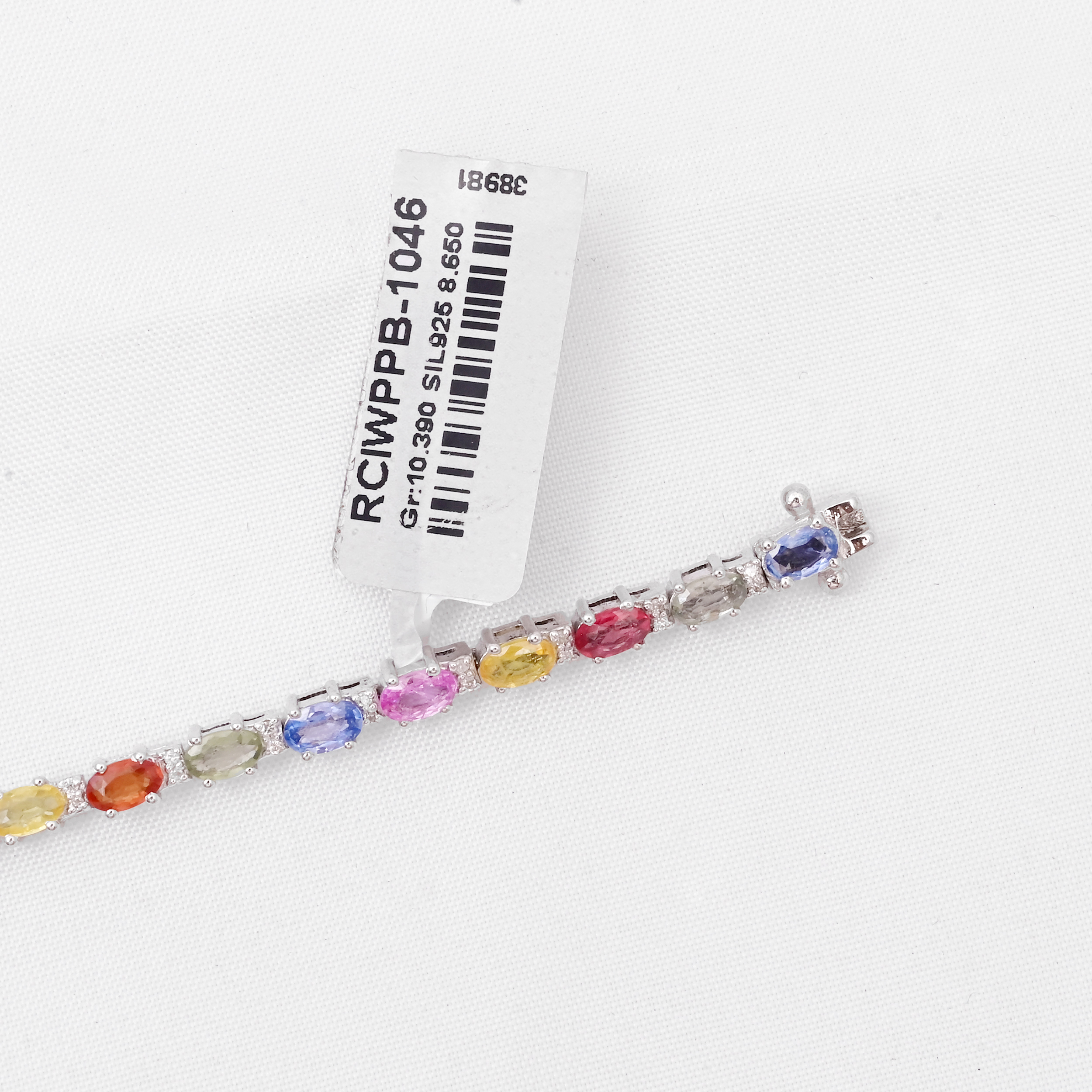 Rainbow Luxe Multi Sapphire Tennis Bracelet