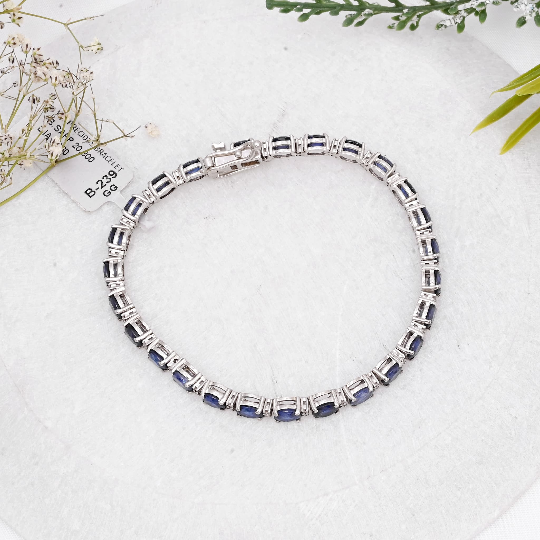 Ocean Royale Sapphire & Diamond Tennis Bracelet