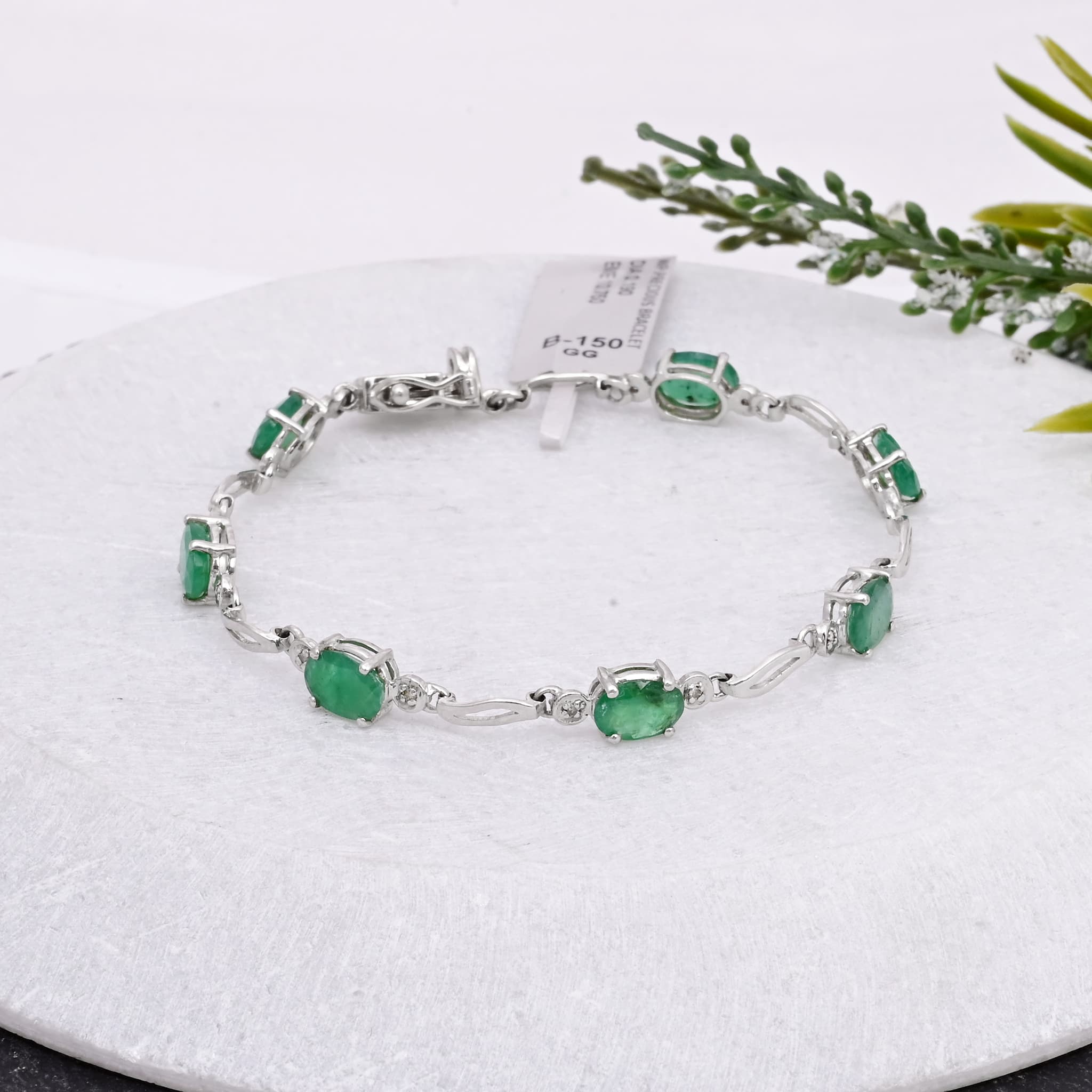 Emerald Grace Luxe Bracelet