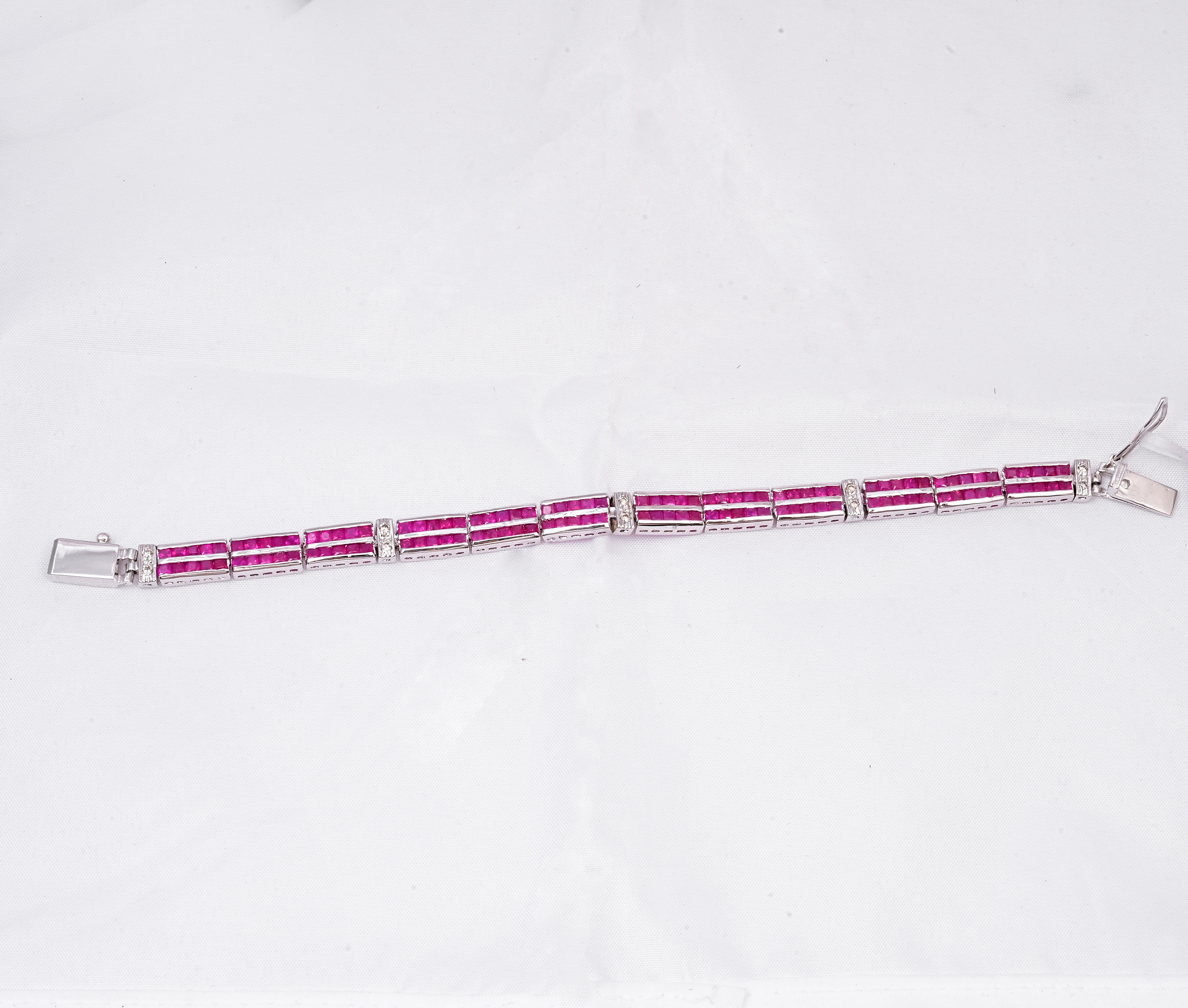 Ruby Royale Princess Link Bracelet