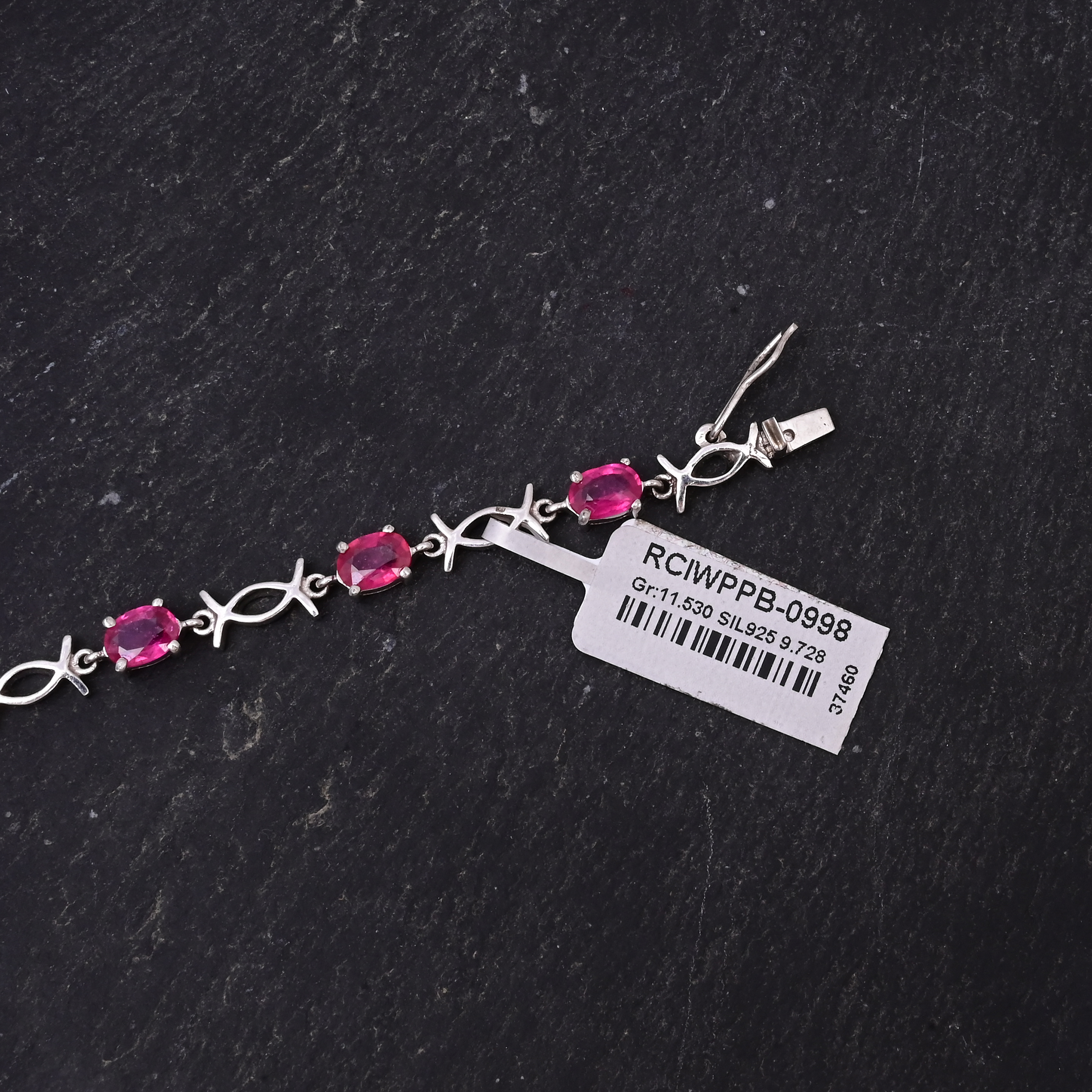 Divine Grace Ruby Link Bracelet alternate view