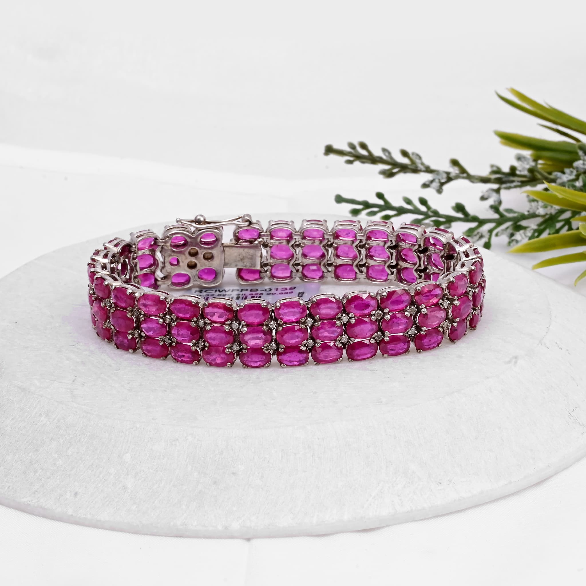 Imperial Blush Ruby Royale Bracelet