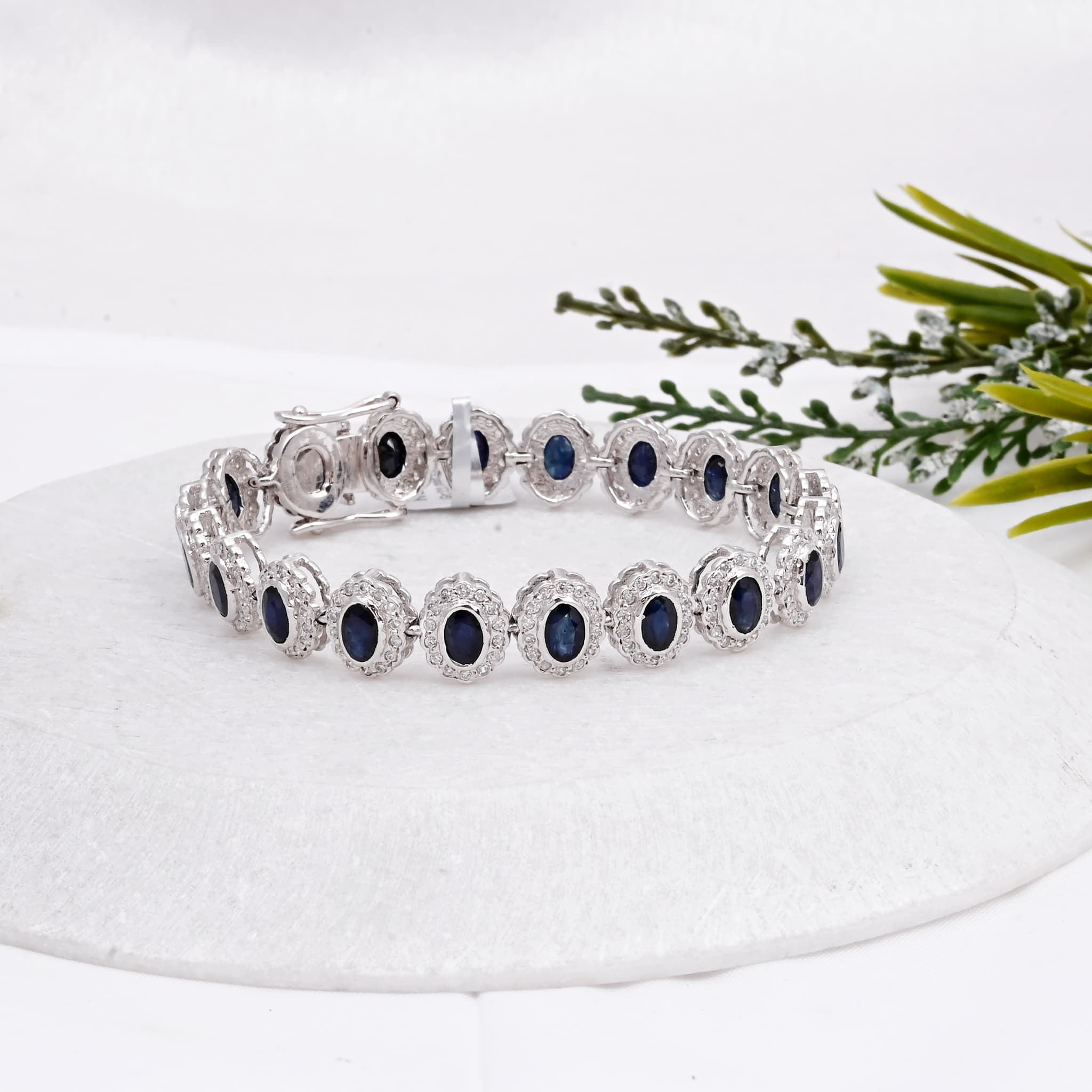 Midnight Royale Sapphire Bracelet