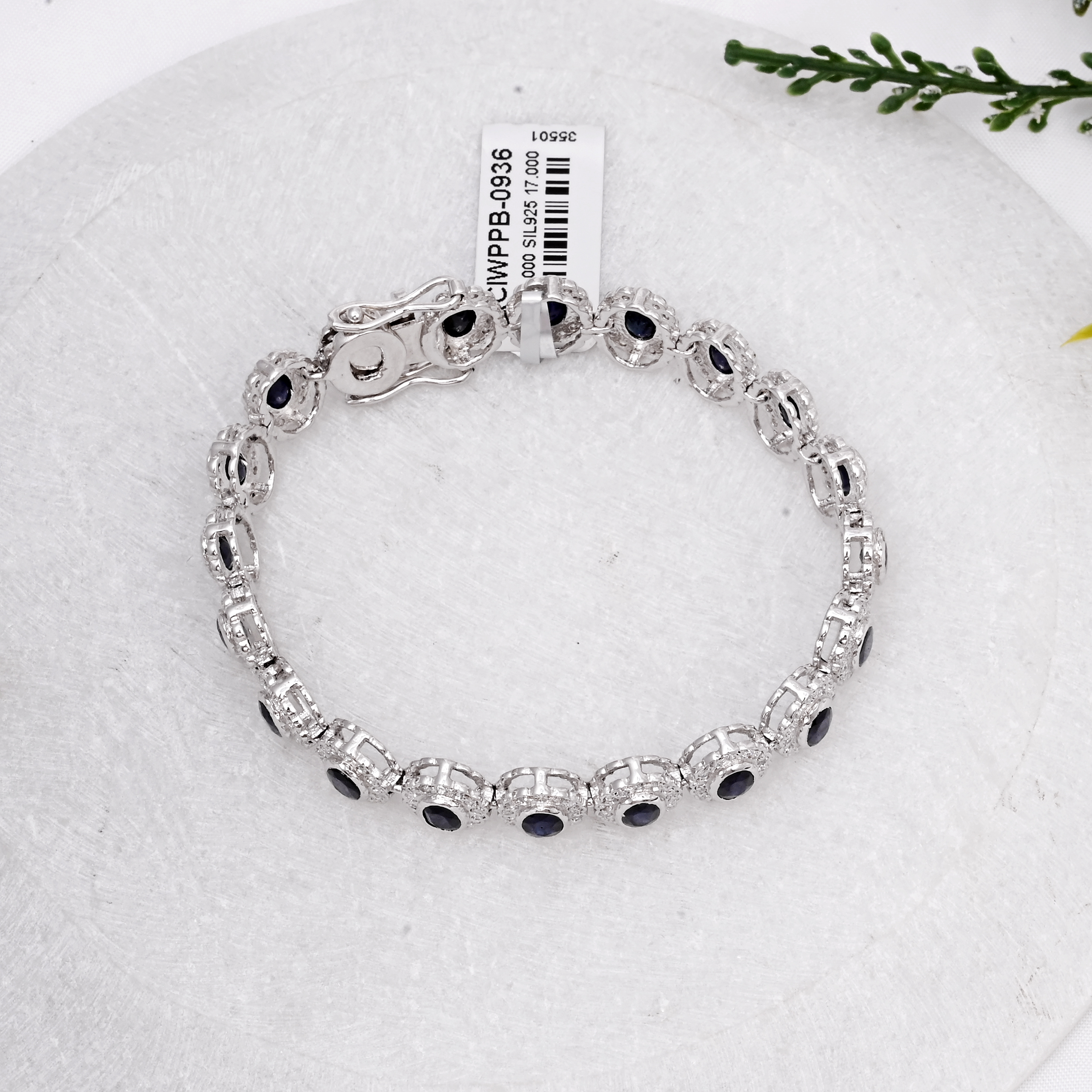 Midnight Royale Sapphire Bracelet