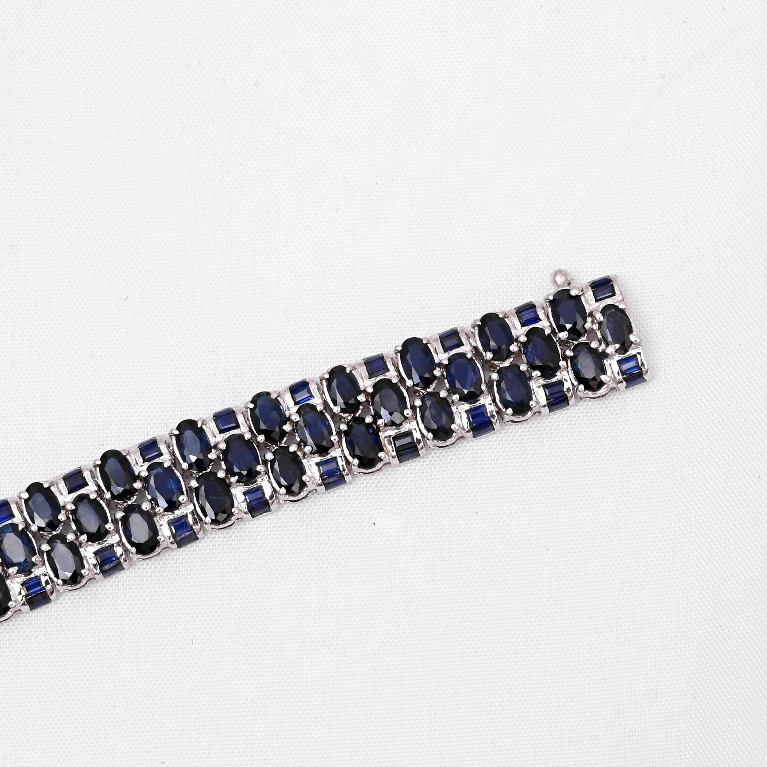 Royal Blue Sapphire Elegance Bracelet