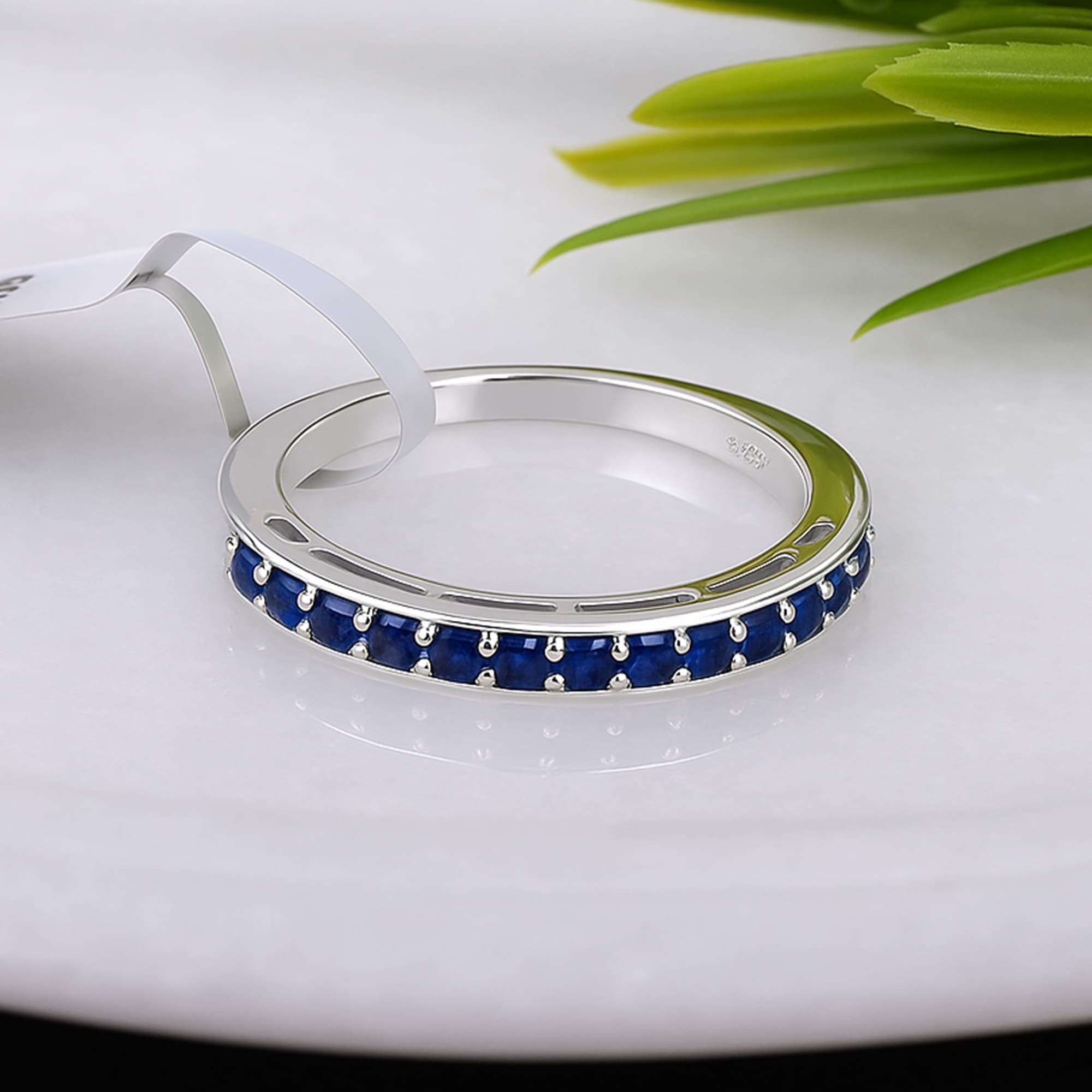 Sapphire Eternity Band Ring