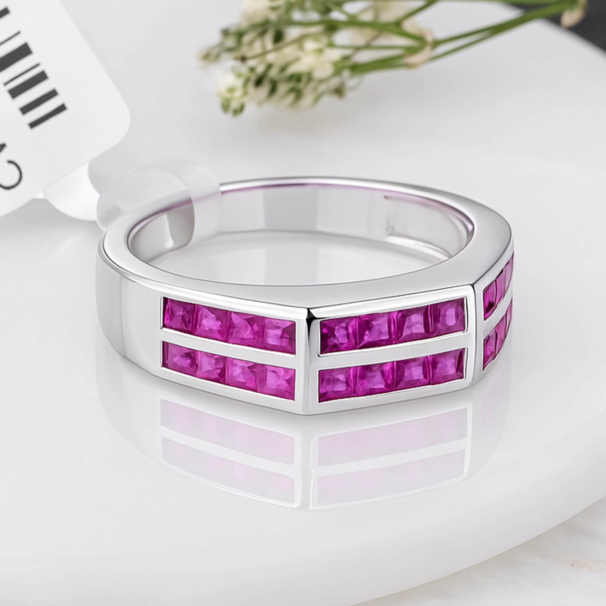 Imperial Ruby Fortress Ring
