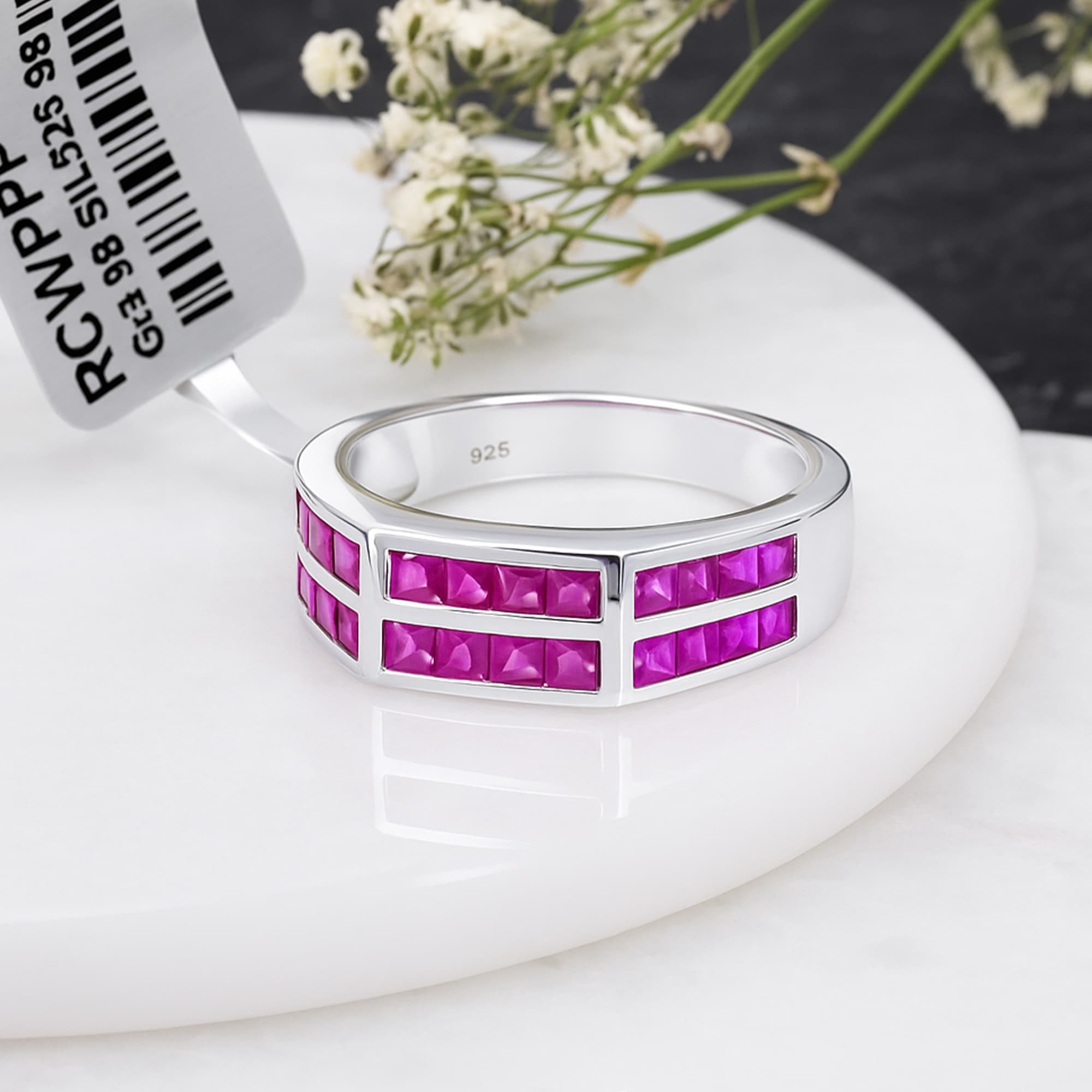 Imperial Ruby Fortress Ring alternate view