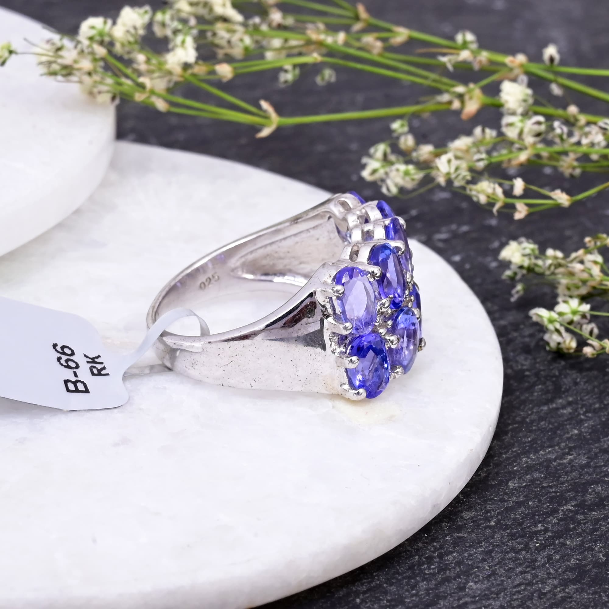 Royal Tanzanite Galaxy Ring