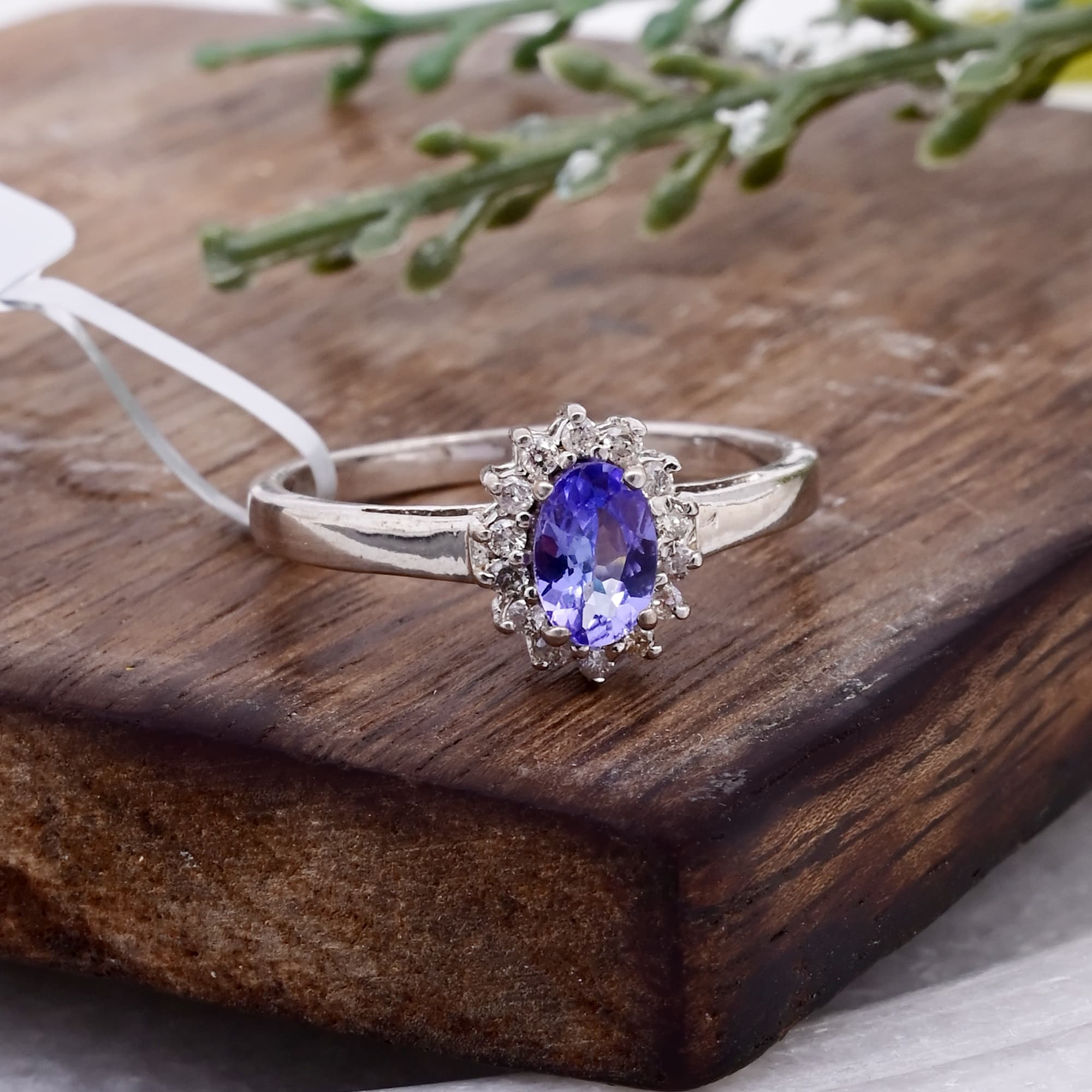 Royal Bloom Tanzanite Ring