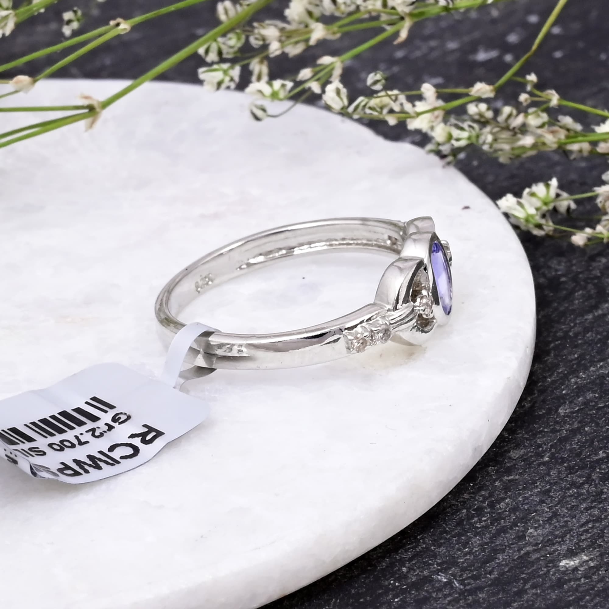 Twilight Grace Tanzanite Ring alternate view