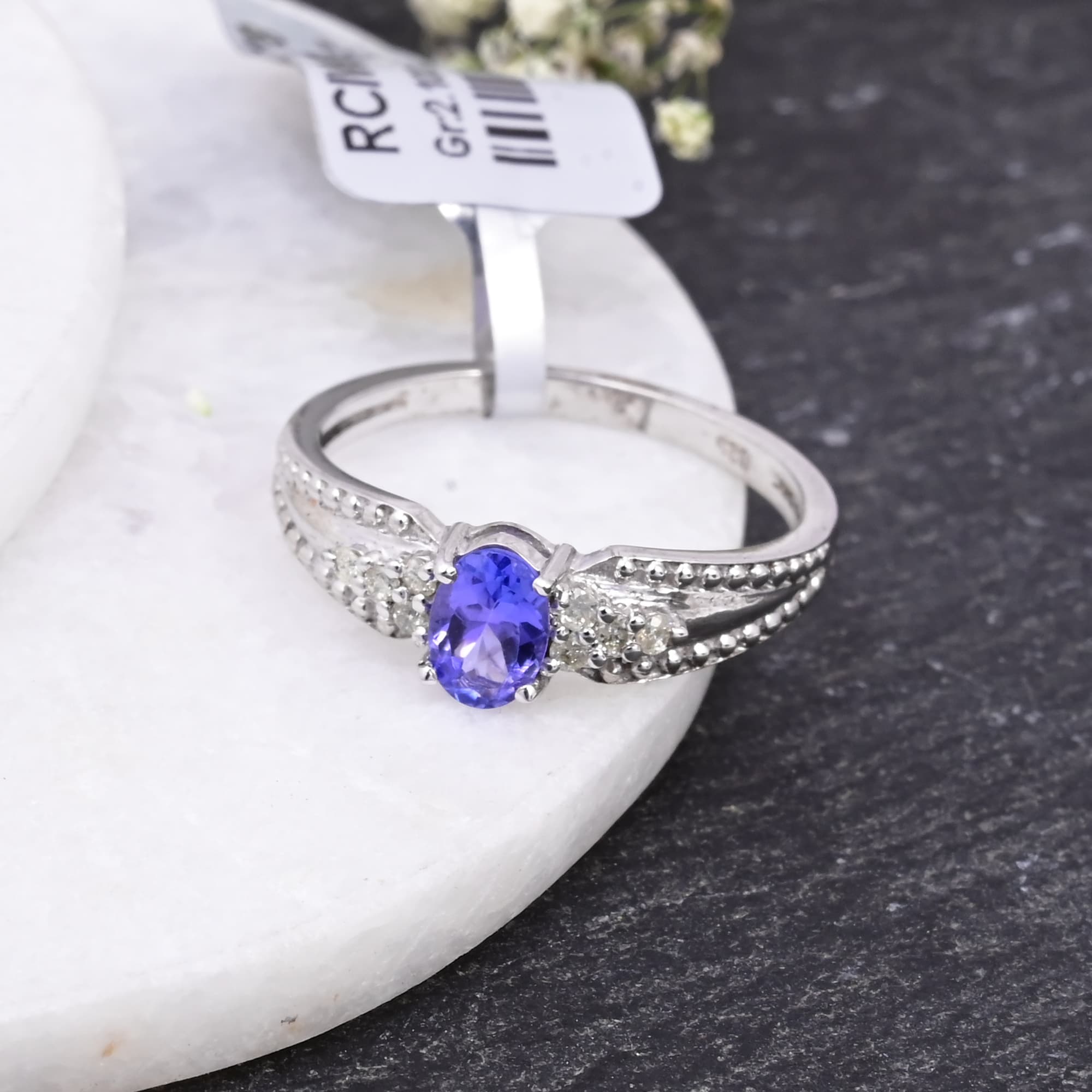 Royal Twilight Tanzanite Ring